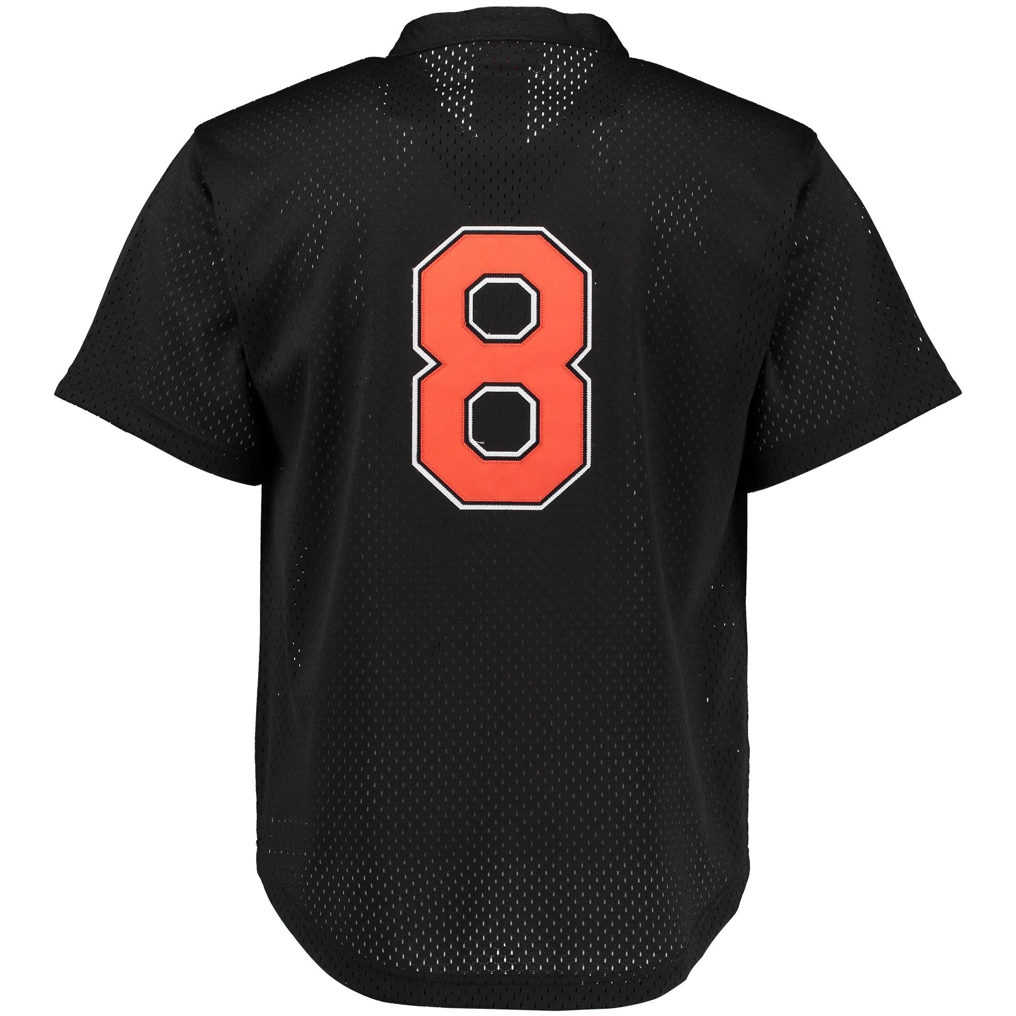 Cal Ripken Jr. Baltimore Orioles Mitchell & Ness Cooperstown Mesh Batting Practice Jersey – Black