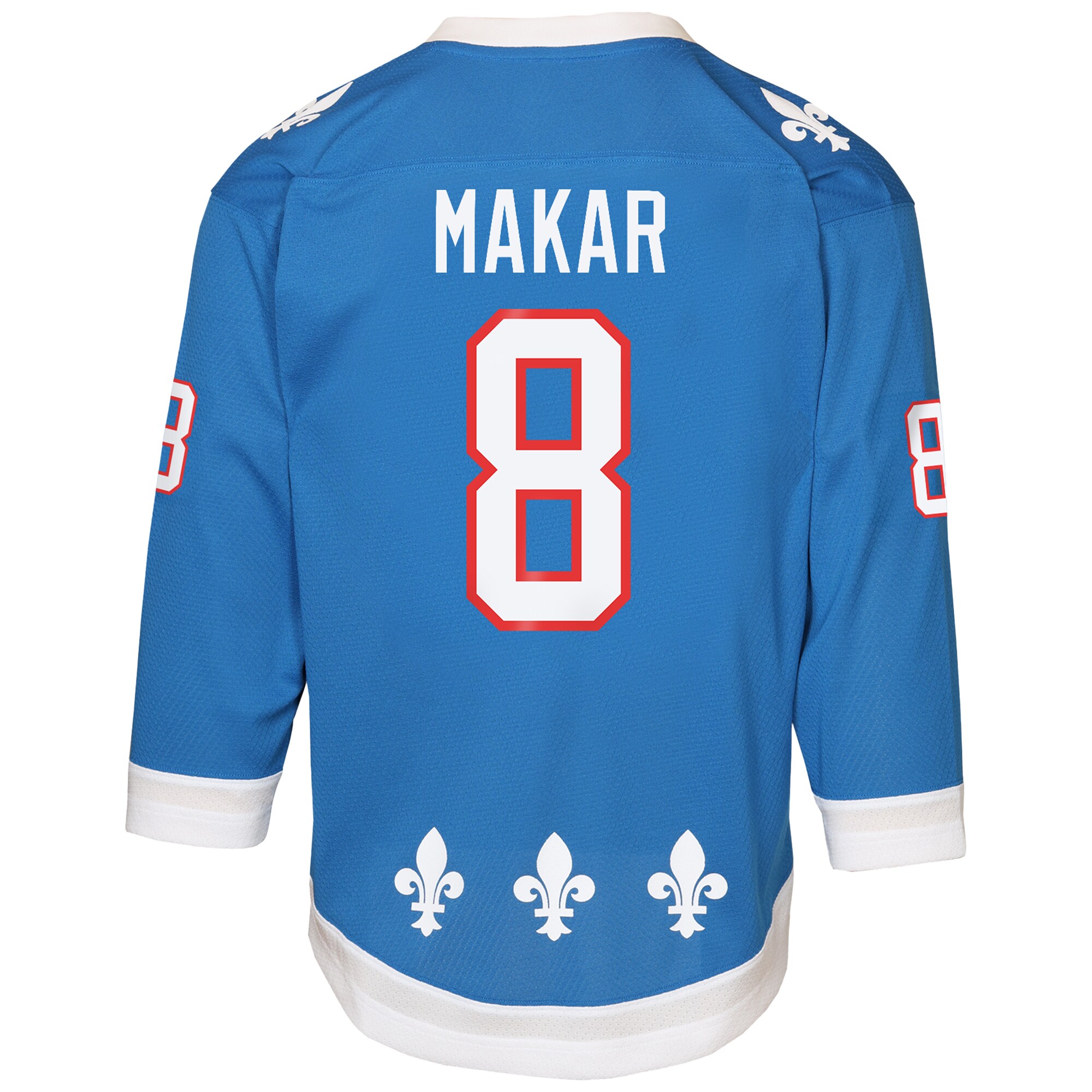 Cale Makar Colorado Avalanche Youth Alternate Replica Player Jersey – Blue Clowdercats