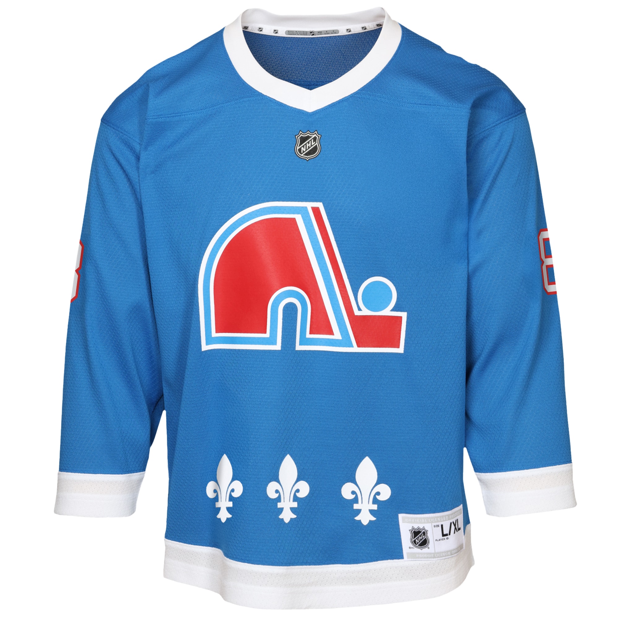 Cale Makar Colorado Avalanche Youth Alternate Replica Player Jersey – Blue Clowdercats