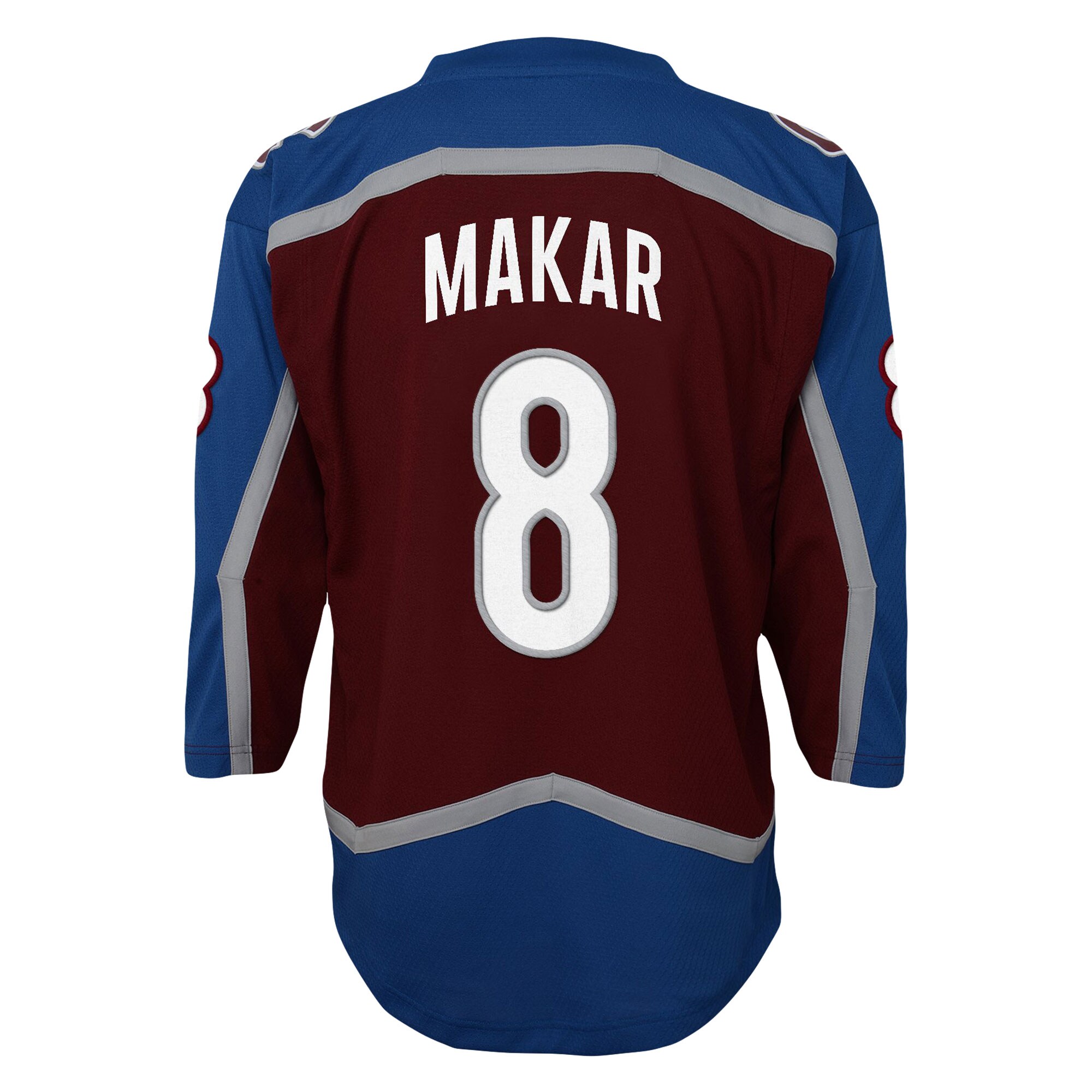 Cale Makar Colorado Avalanche Youth Home Replica Player Jersey – Burgundy Clowdercats