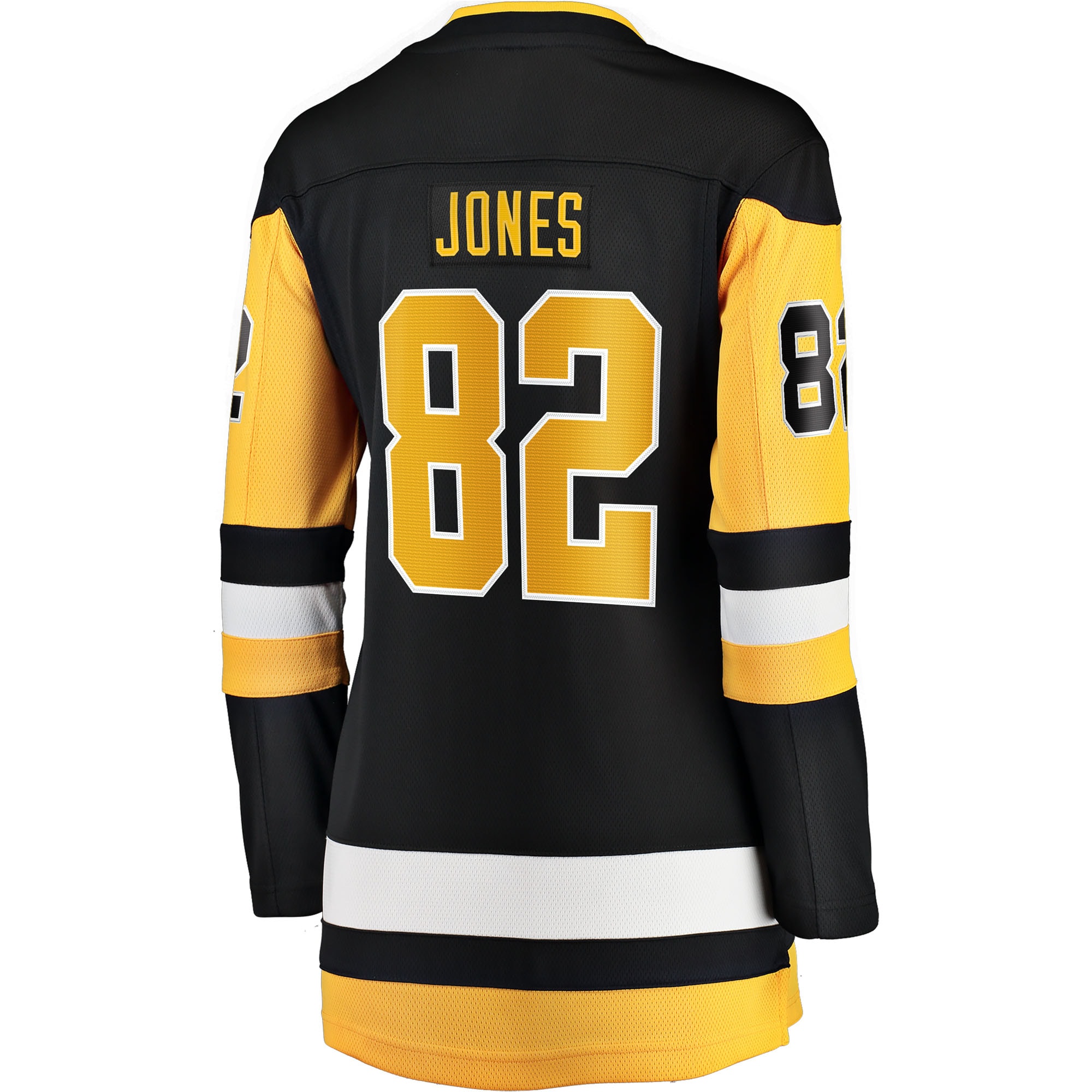 Caleb Jones Pittsburgh Penguins Fanatics Women’s Home Breakaway Jersey – Black Clowdercats