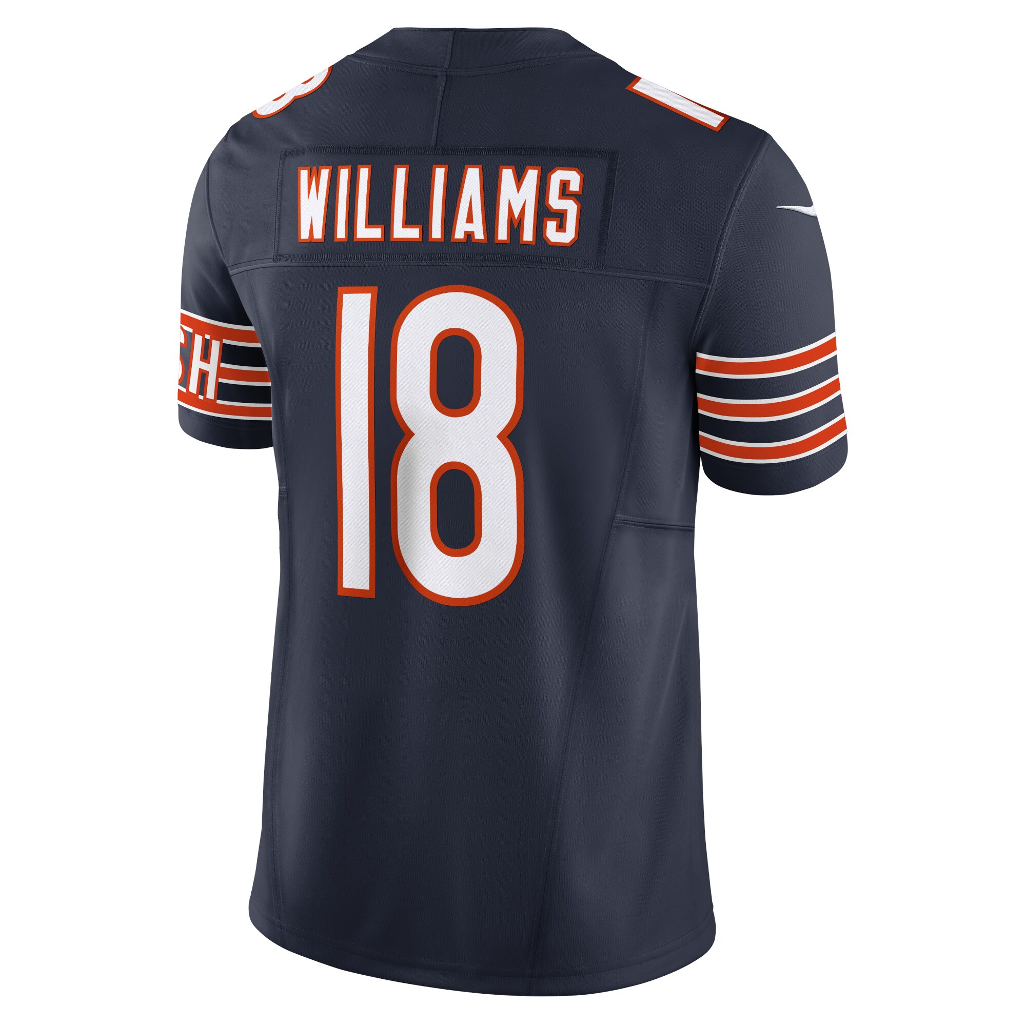 Caleb Williams Chicago Bears Nike Vapor F.U.S.E. Limited Jersey – Navy Clowdercats
