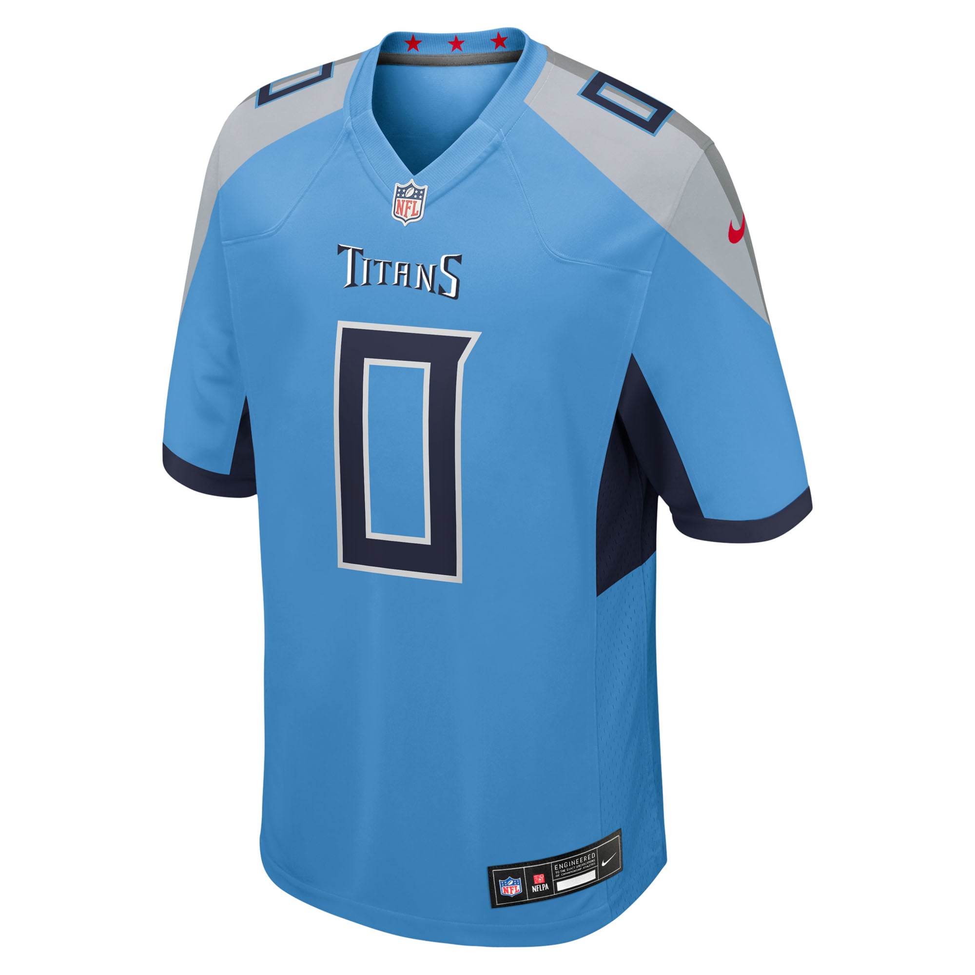 Calvin Ridley Tennessee Titans Nike Team Game Jersey – Light Blue Clowdercats