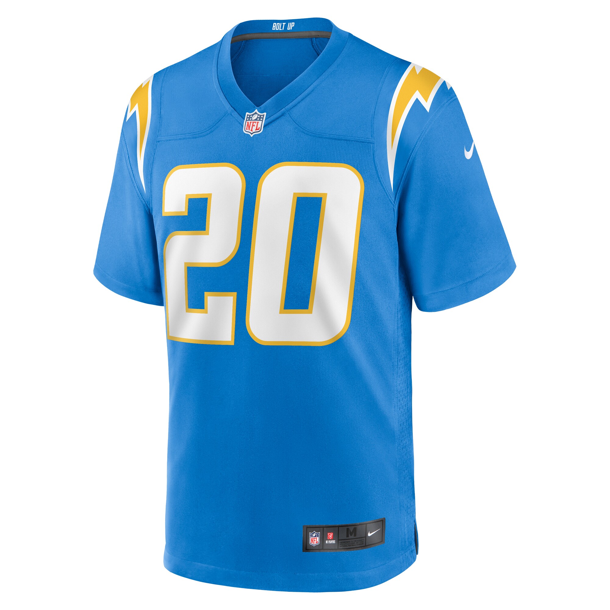 Cam Hart Los Angeles Chargers Nike Team Game Jersey – Powder Blue Clowdercats