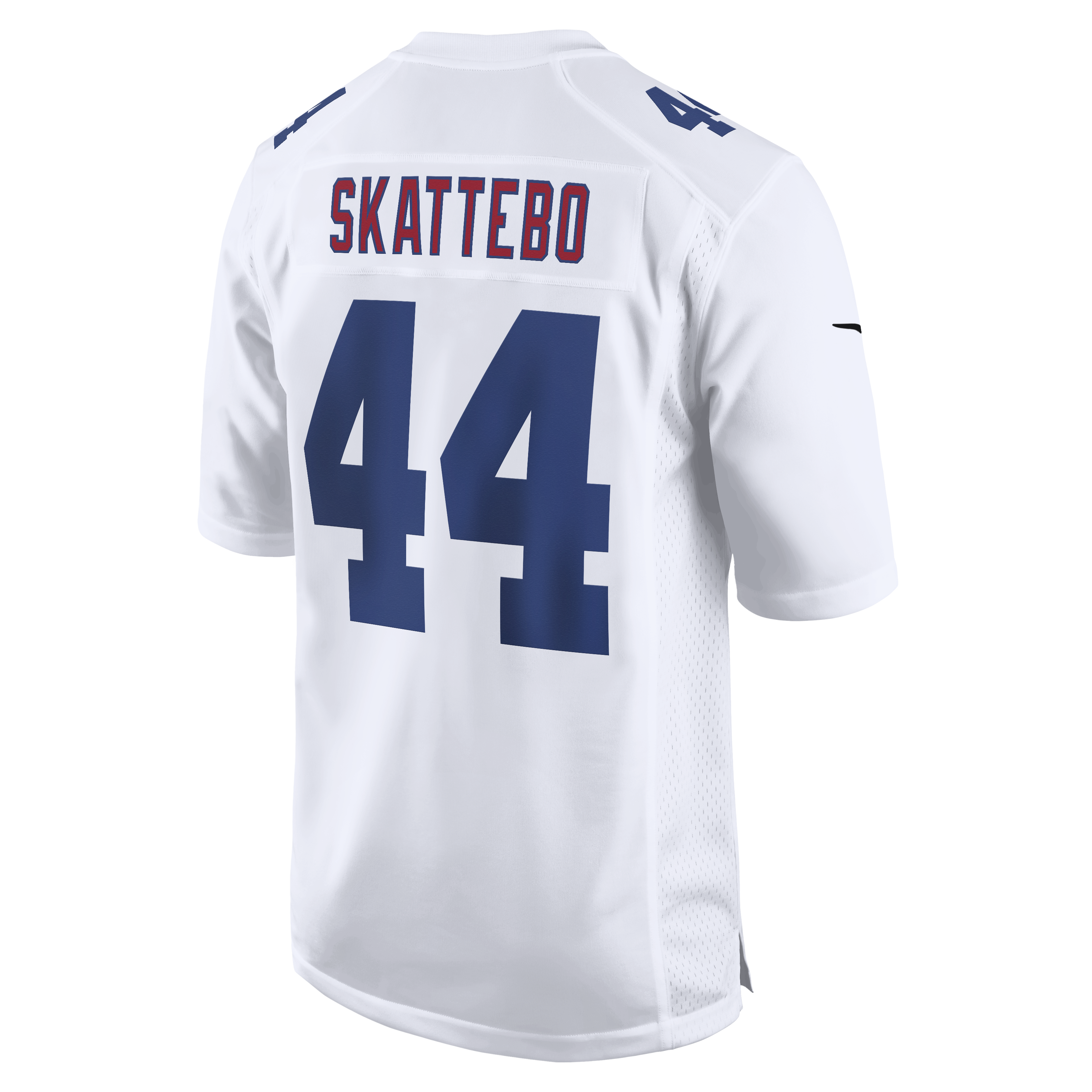 Cam Skattebo New York Giants Nike Fashion Game Jersey – Tundra White Clowdercats