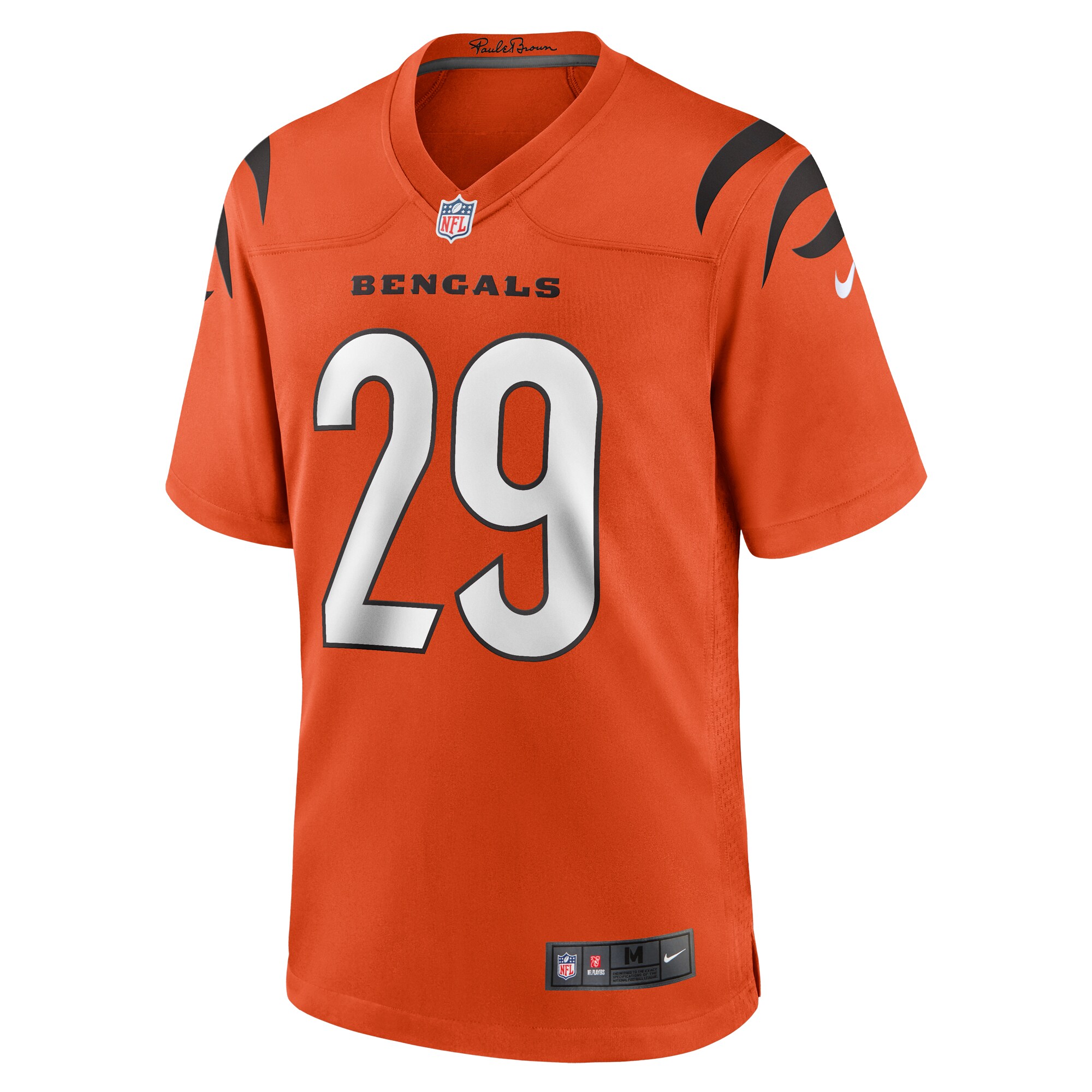 Cam Taylor-Britt Cincinnati Bengals Nike Alternate Game Jersey – Orange Clowdercats