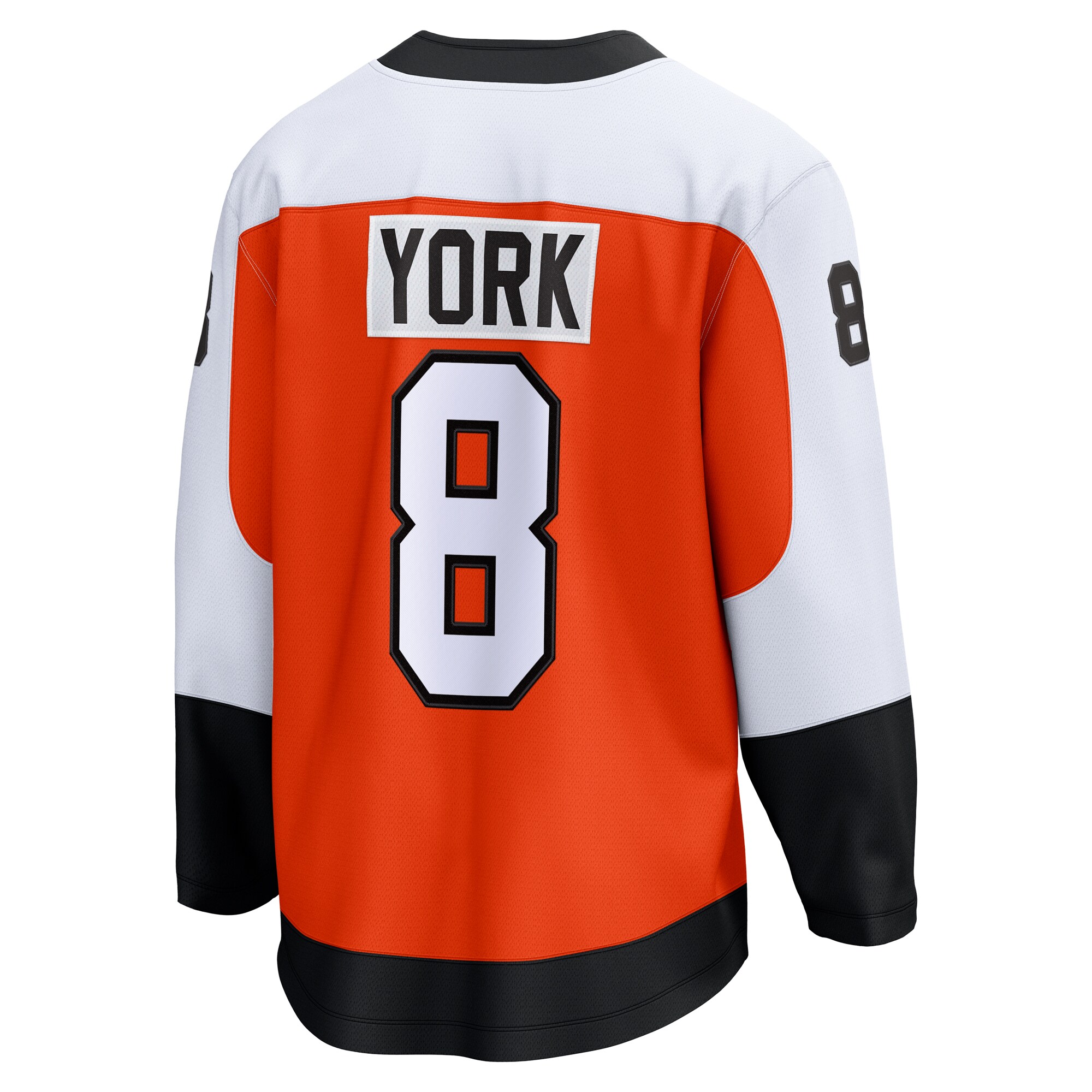 Cam York Philadelphia Flyers Fanatics Home Breakaway Jersey – Orange Clowdercats