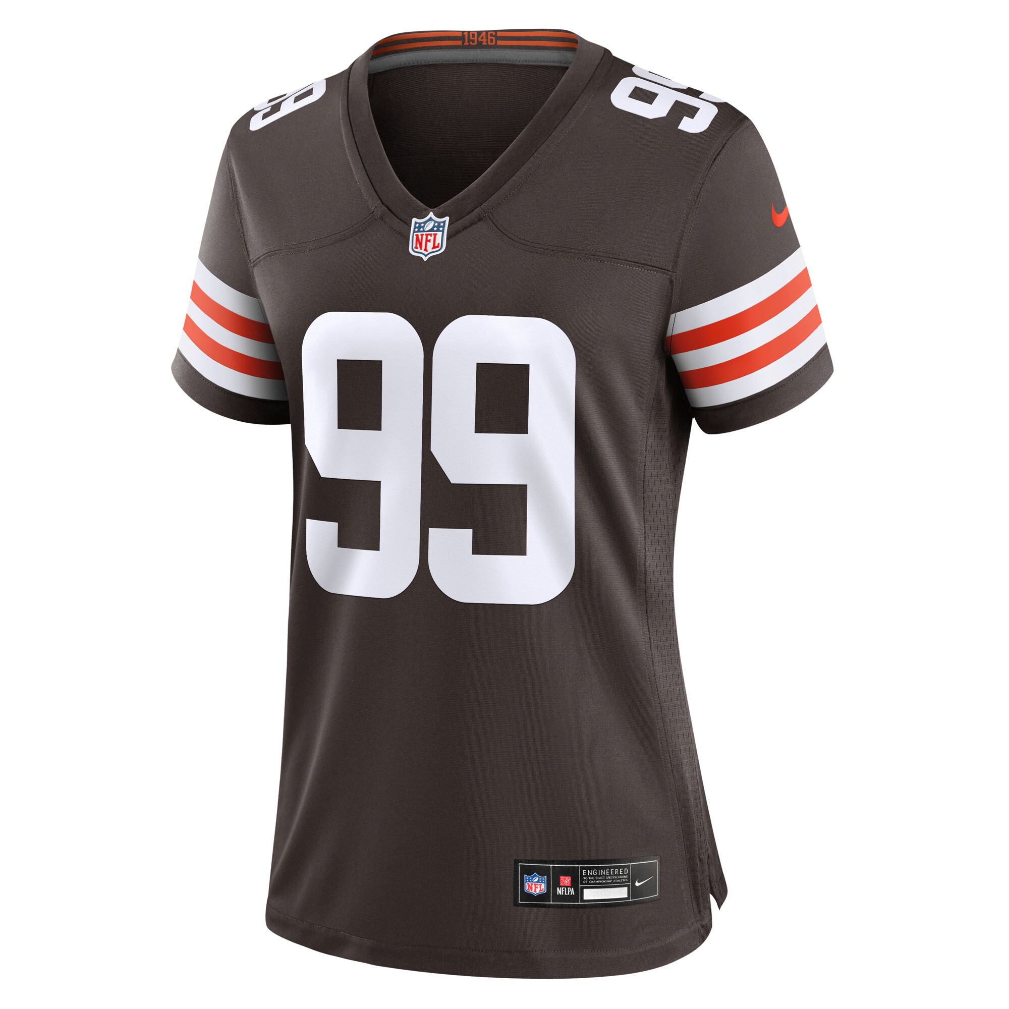 Cameron Thomas Cleveland Browns Nike Women’s Team Game Jersey – Brown Clowdercats