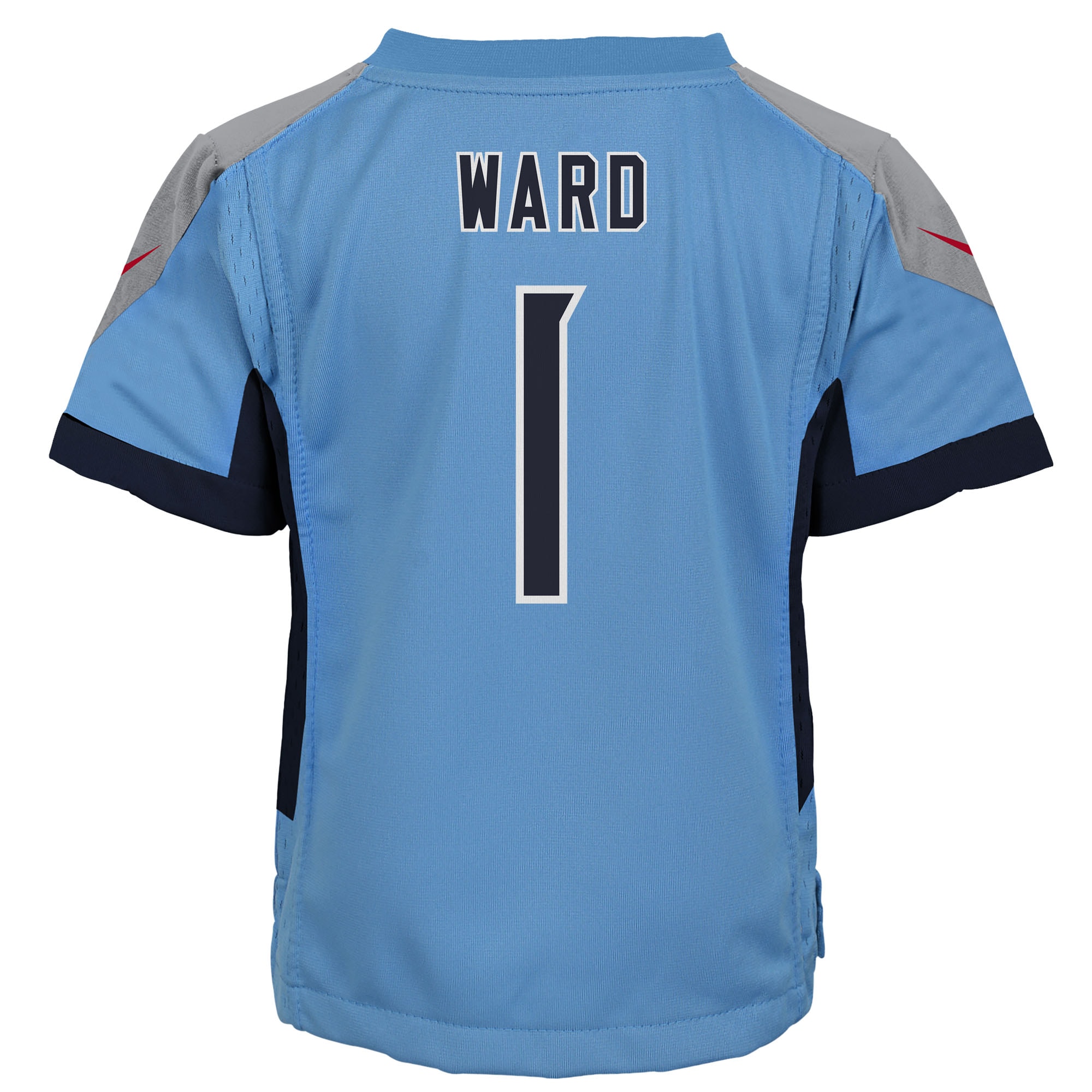 Cameron Ward Tennessee Titans Nike Toddler Game Jersey – Light Blue Clowdercats