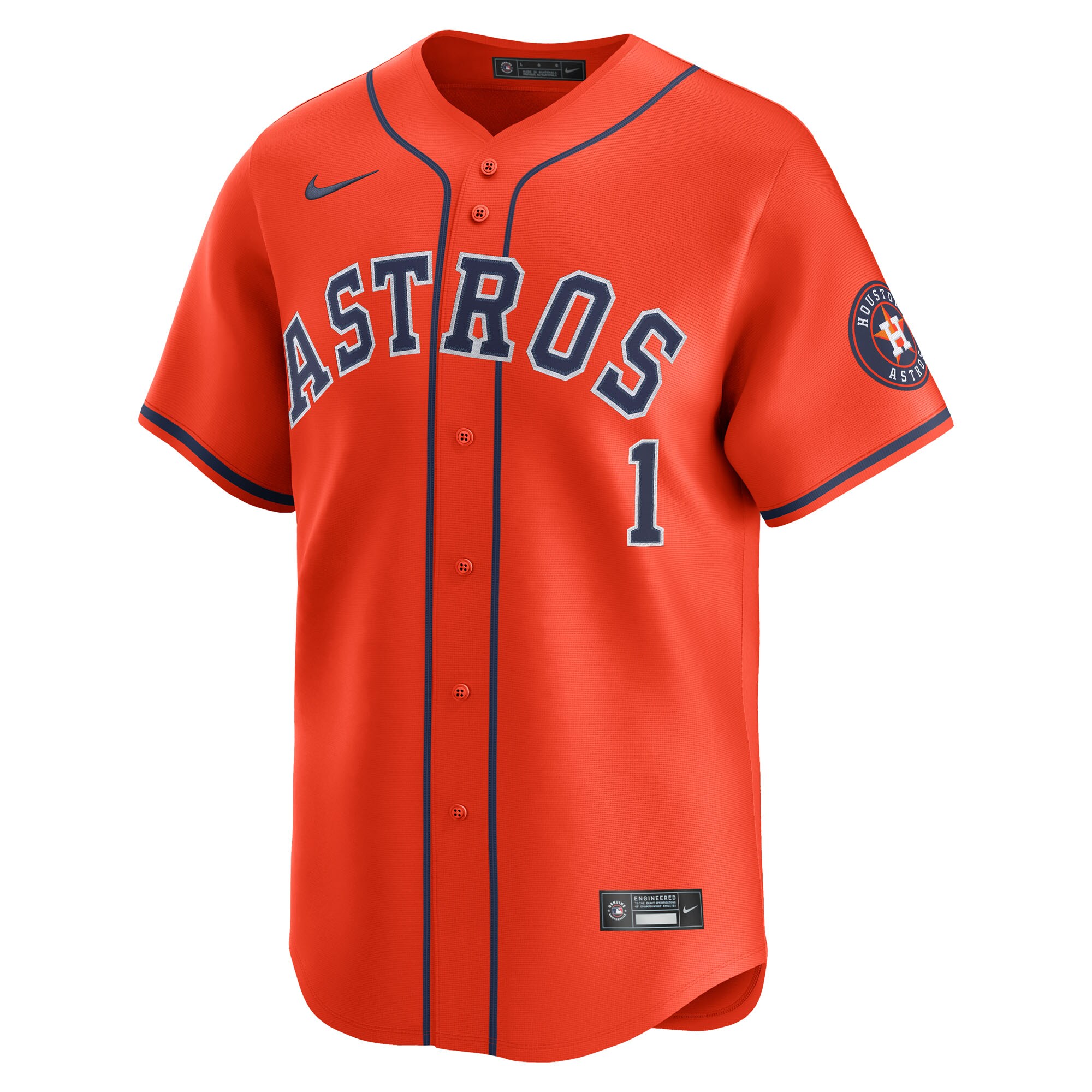 Carlos Correa Houston Astros Nike Alternate Limited Player Jersey – Orange