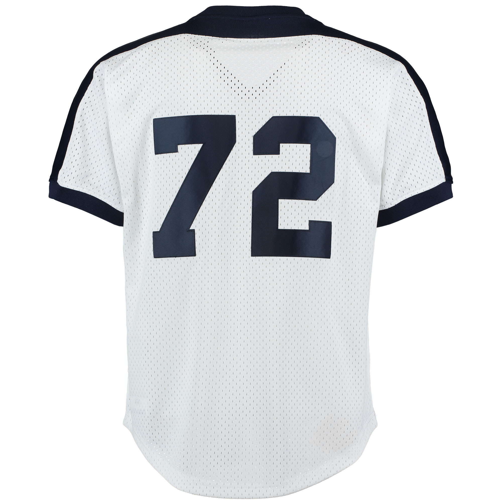 Carlton Fisk Chicago White Sox Mitchell & Ness Cooperstown Mesh Batting Practice Jersey – White