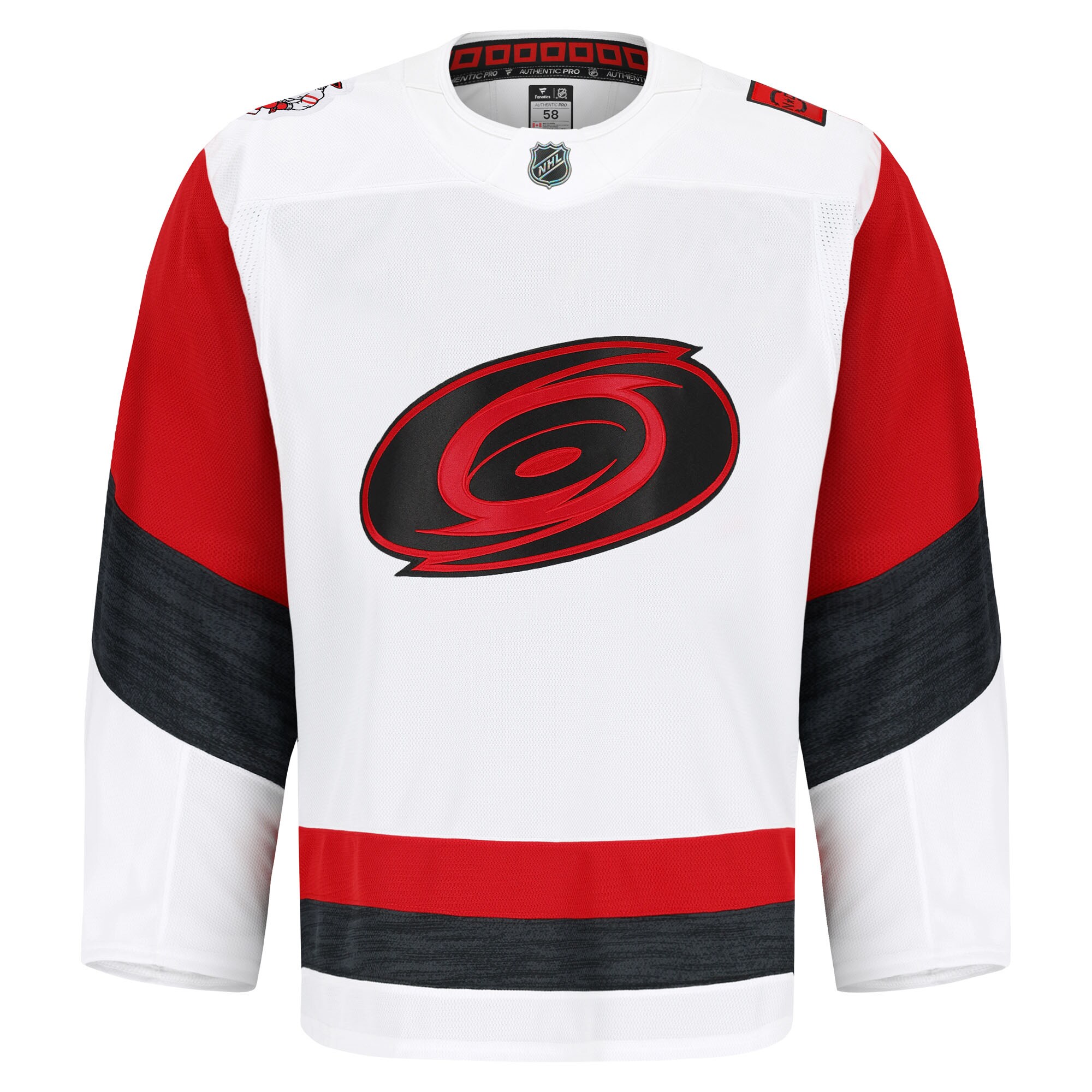 Carolina Hurricanes Fanatics Away Authentic Pro Jersey – White Clowdercats
