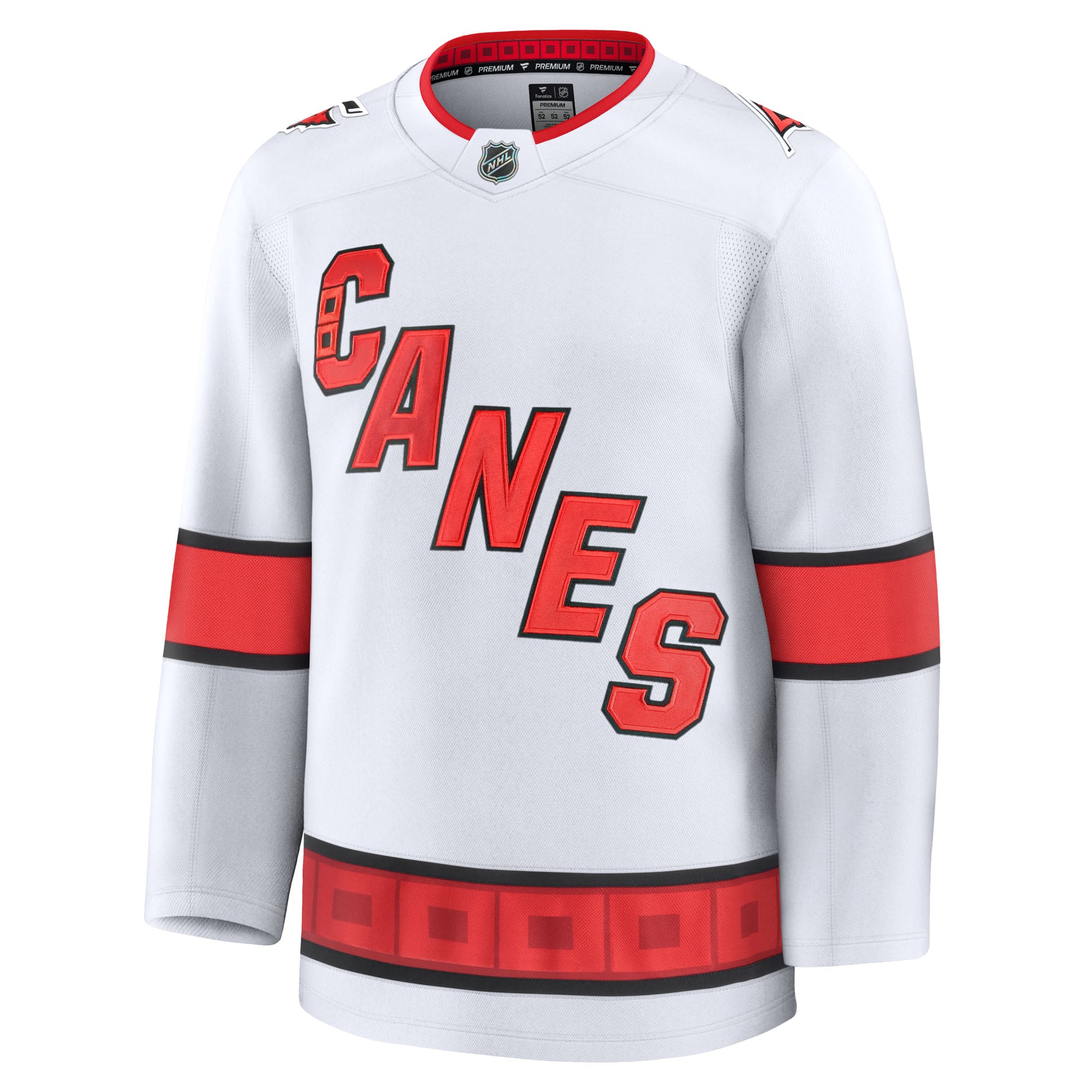 Carolina Hurricanes Fanatics Away Premium Jersey – White Clowdercats