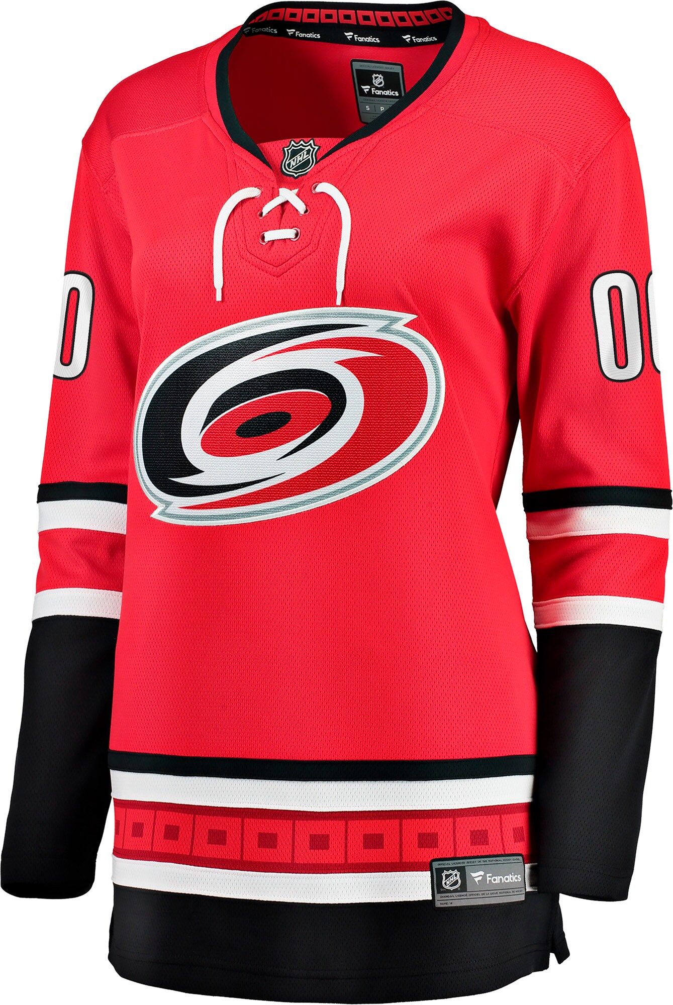 Carolina Hurricanes Fanatics Women’s Alternate Breakaway Custom Jersey – Red Clowdercats