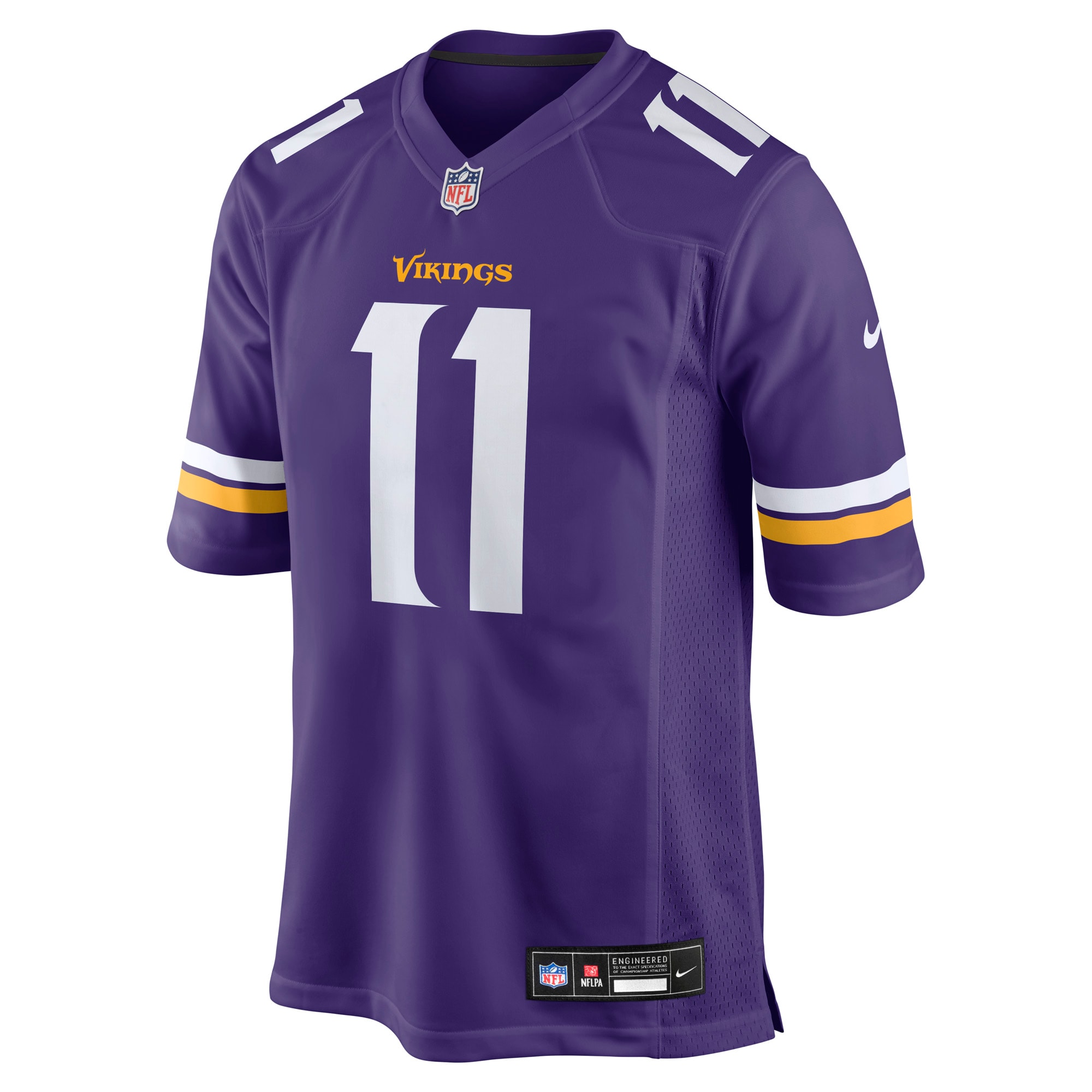 Carson Wentz Minnesota Vikings Nike Team Game Jersey – Purple Clowdercats