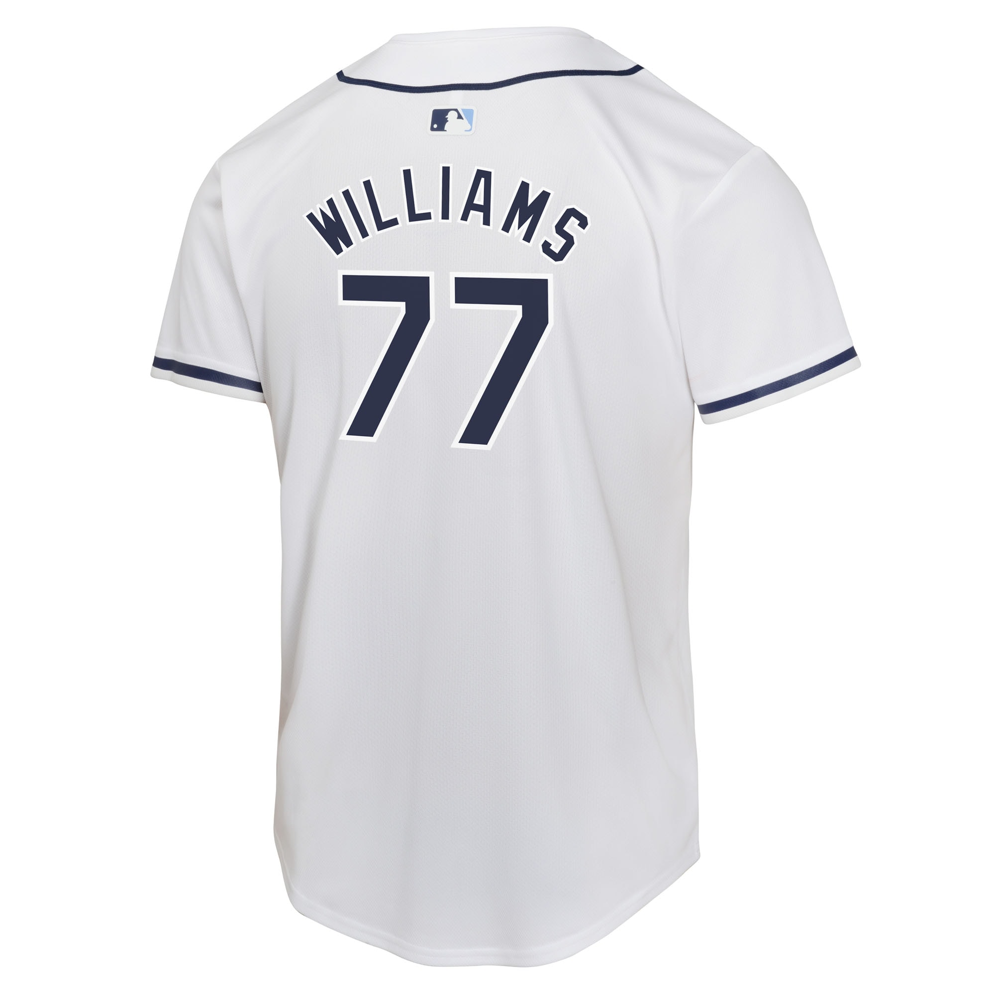 Carson Williams Tampa Bay Rays Nike Youth Home Player Game Jersey – White