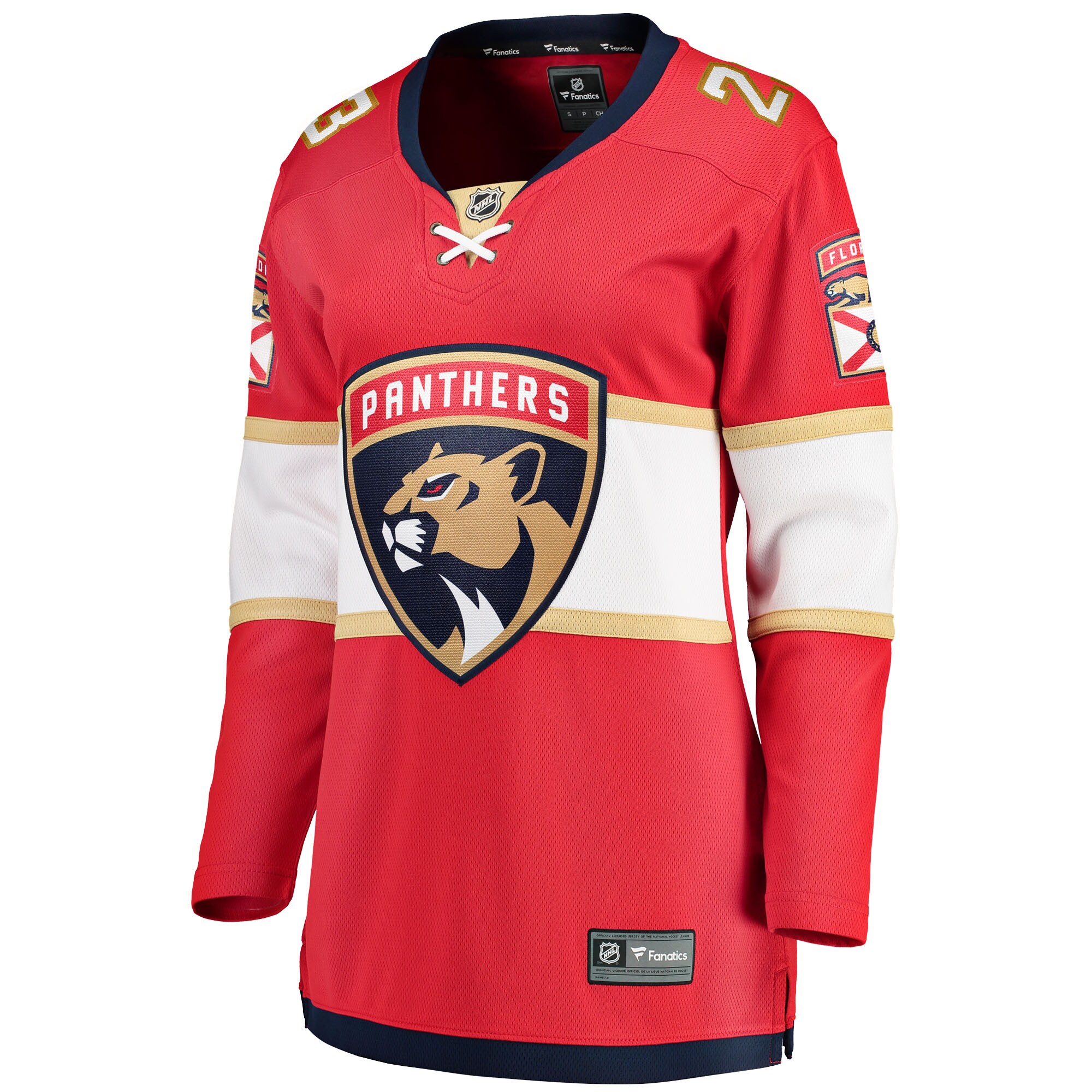 Carter Verhaeghe Florida Panthers Fanatics Women’s Home Breakaway Jersey – Red Clowdercats