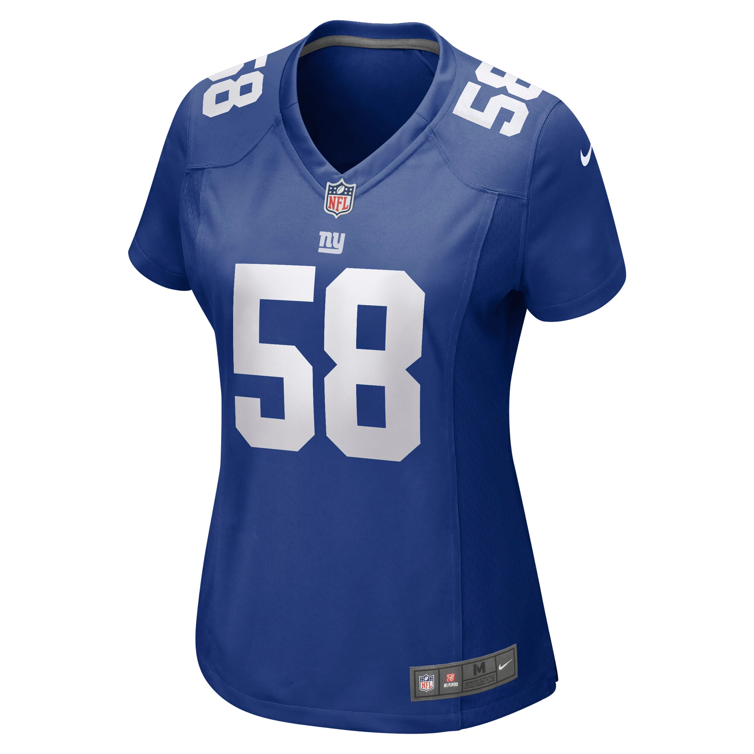 Casey Kreiter New York Giants Nike Women’s Game Jersey – Royal Clowdercats