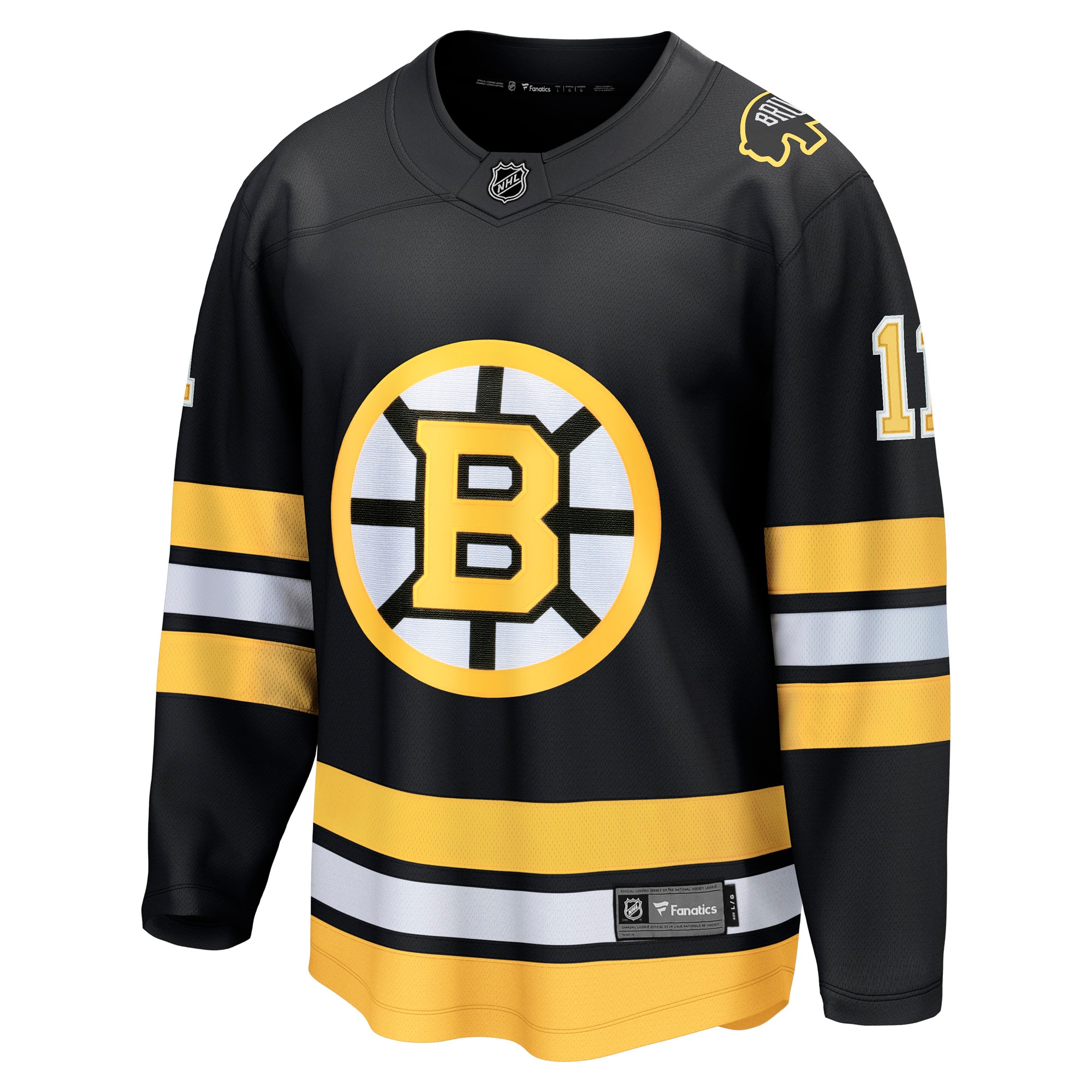 Casey Mittelstadt Boston Bruins Fanatics Home Breakaway Player Jersey – Black Clowdercats