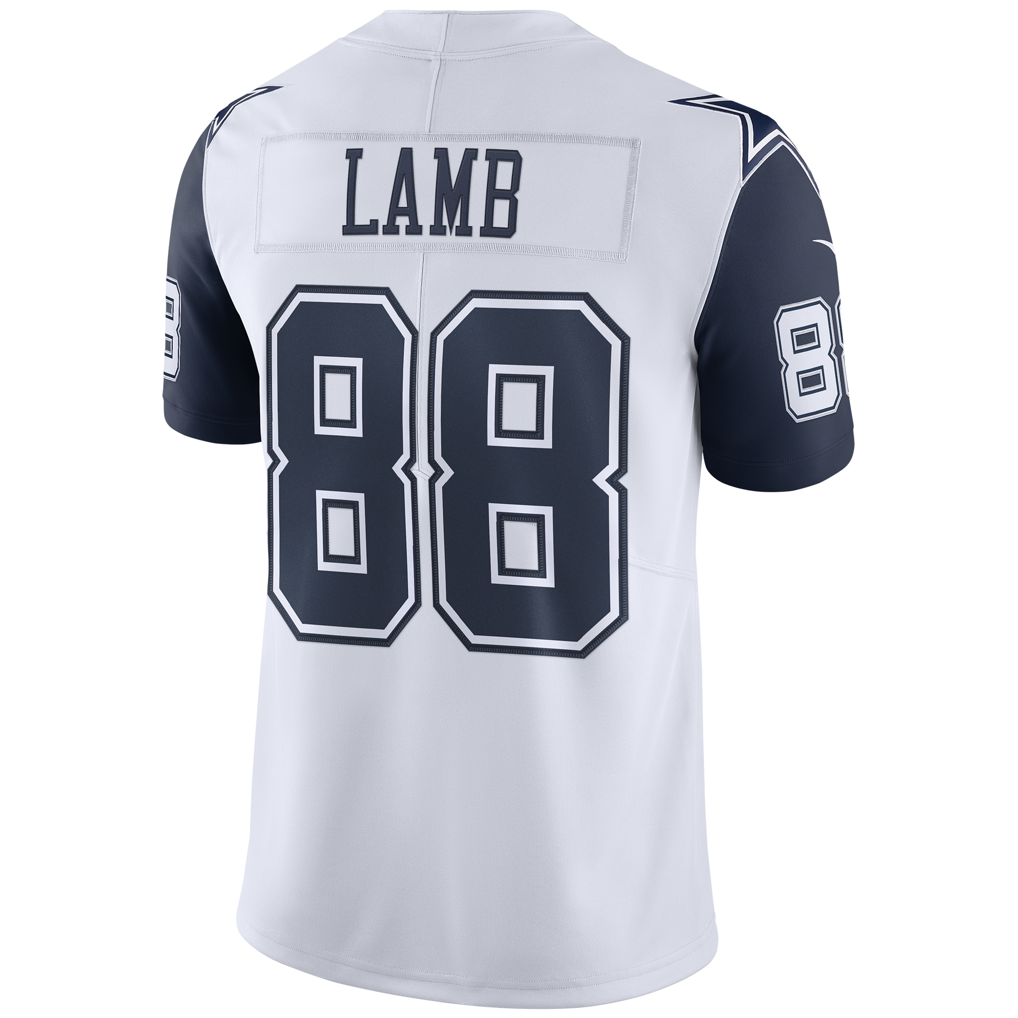 CeeDee Lamb Dallas Cowboys Nike 2nd Alternate Vapor Limited Jersey – White Clowdercats
