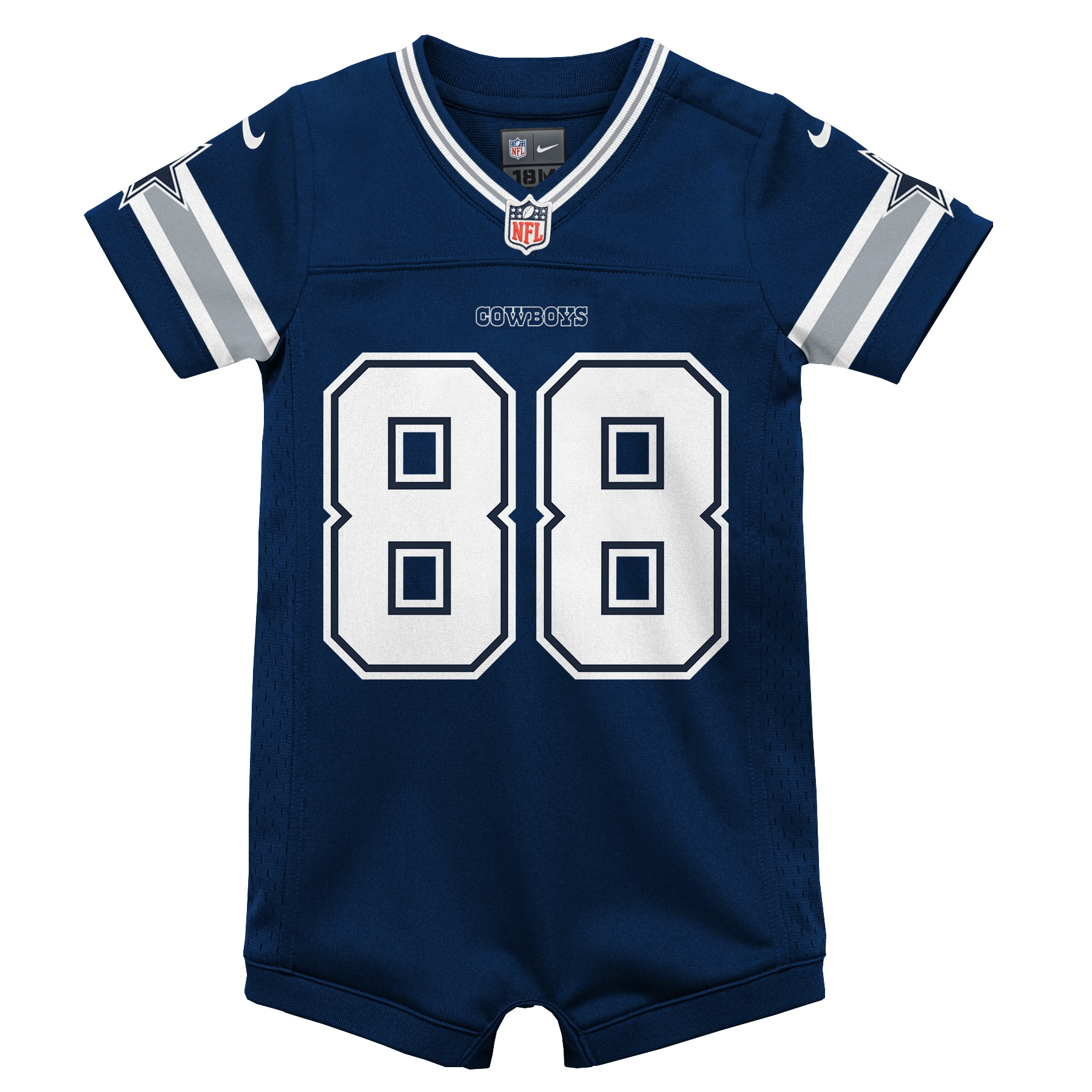 CeeDee Lamb Dallas Cowboys Nike Infant Game Jersey Romper – Navy Clowdercats