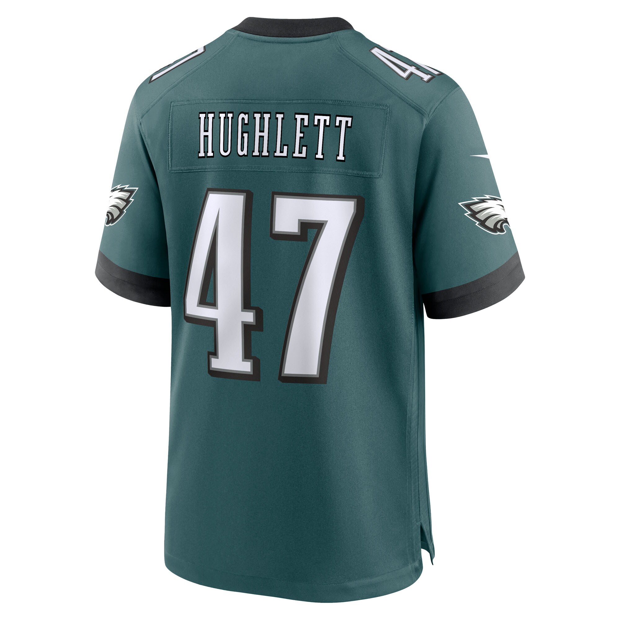 Charley Hughlett Philadelphia Eagles Nike Team Game Jersey – Midnight Green Clowdercats