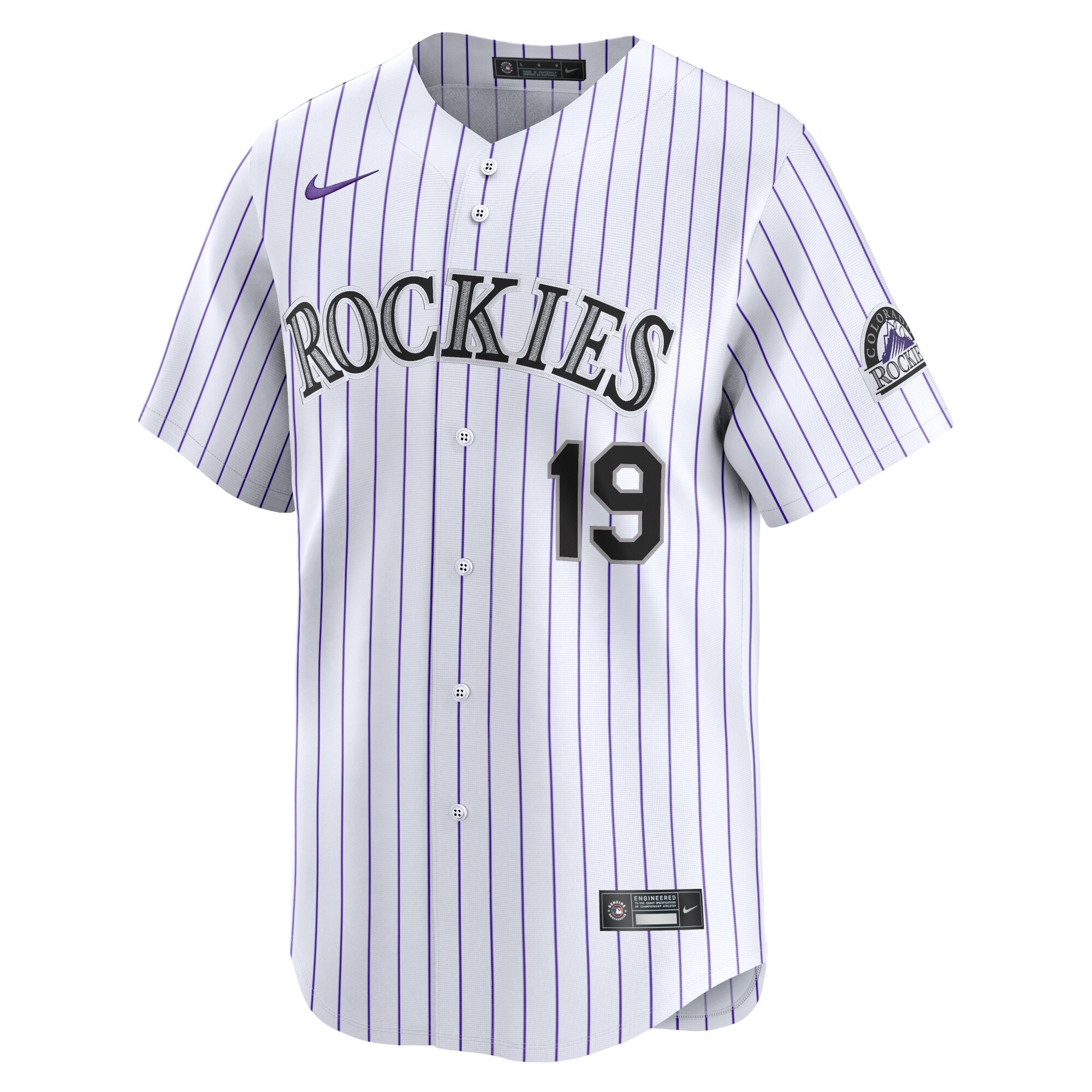 Charlie Blackmon Colorado Rockies Nike Youth Home Limited Player Jersey – White