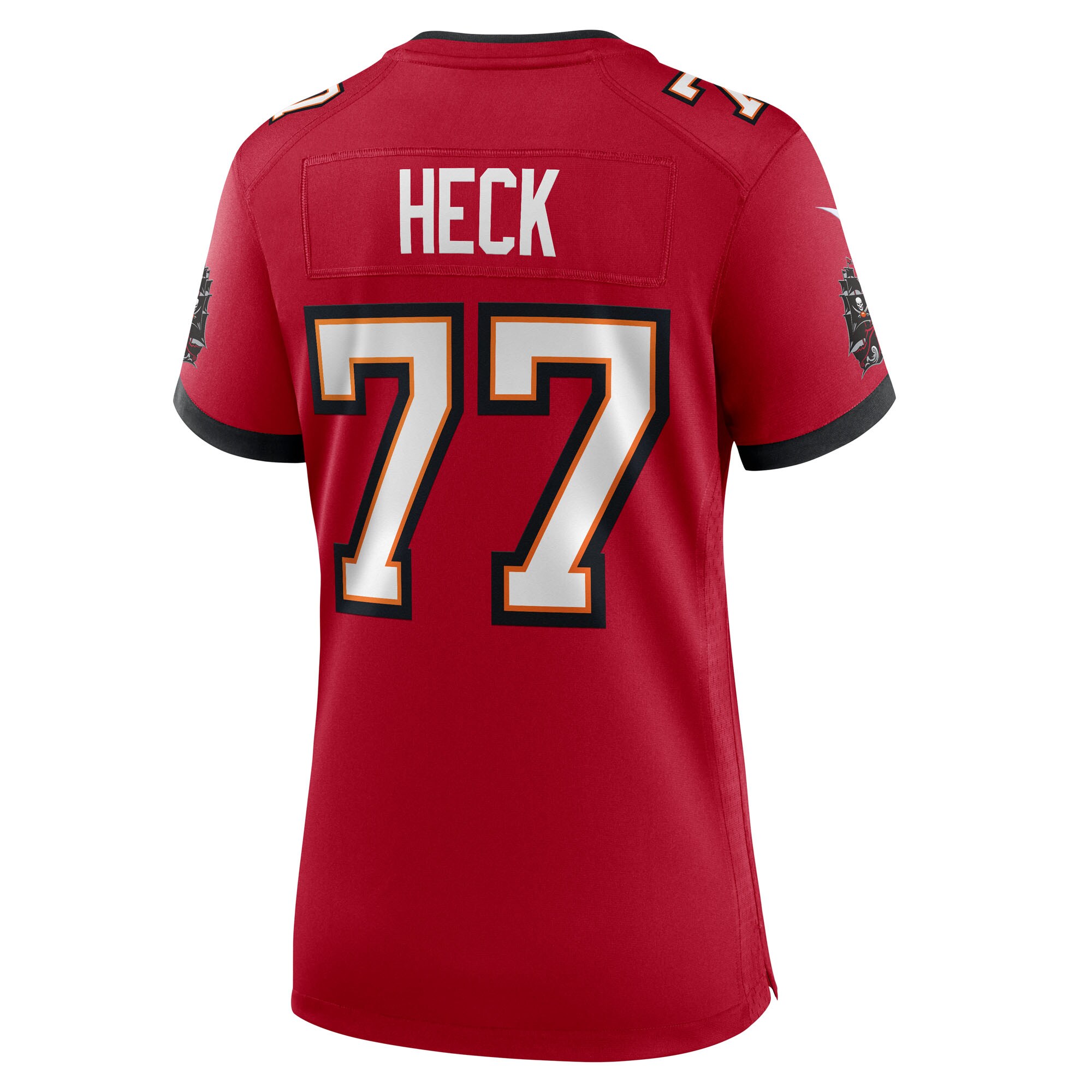 Charlie Heck Tampa Bay Buccaneers Nike Women’s Team Game Jersey – Red Clowdercats