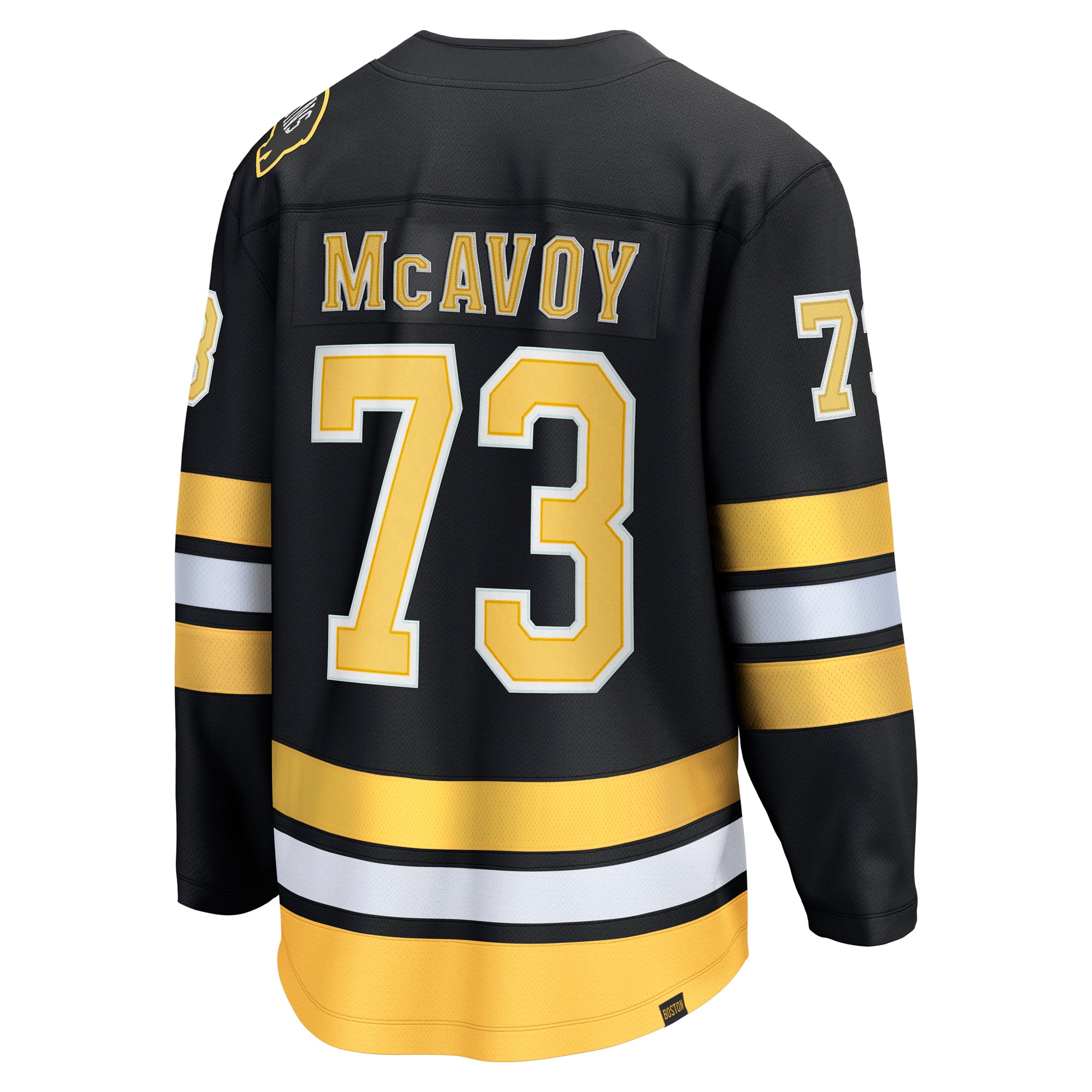 Charlie McAvoy Boston Bruins Fanatics Home Breakaway Player Jersey – Black Clowdercats