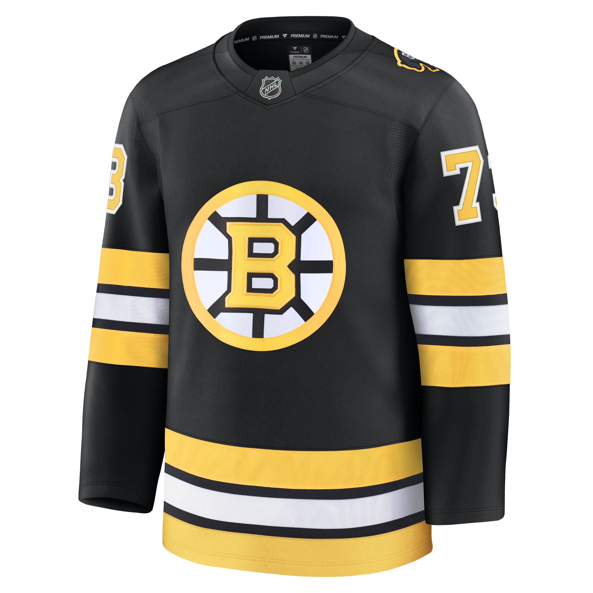 Charlie McAvoy Boston Bruins Fanatics Home Premium Player Jersey – Black Clowdercats