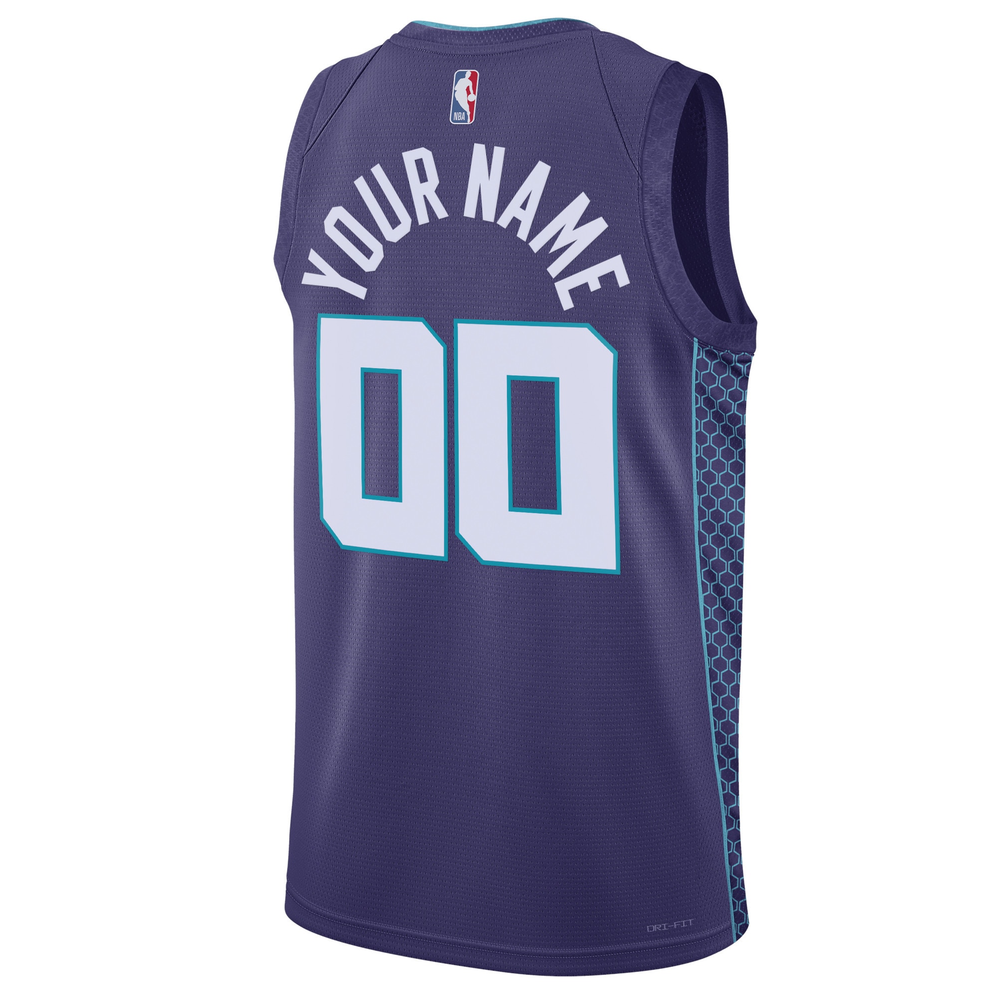 Charlotte Hornets Jordan Brand Unisex 2022/23 Swingman Custom Jersey – Statement Edition – Teal Clowdercats