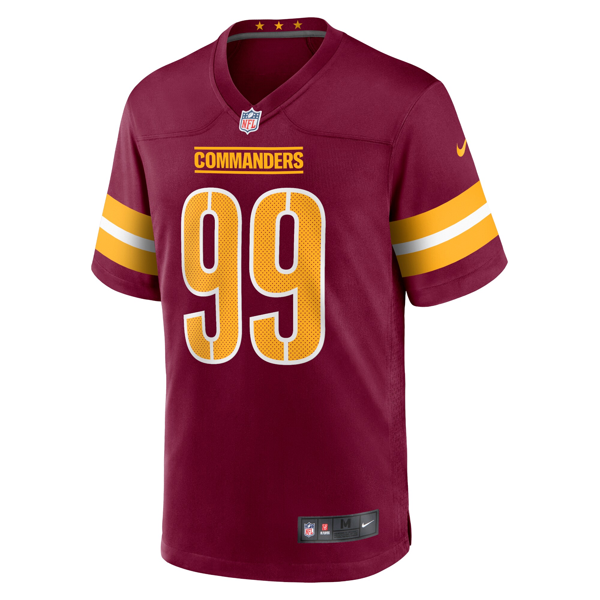 Chase Young Washington Commanders Nike Youth Game Jersey – Burgundy Clowdercats