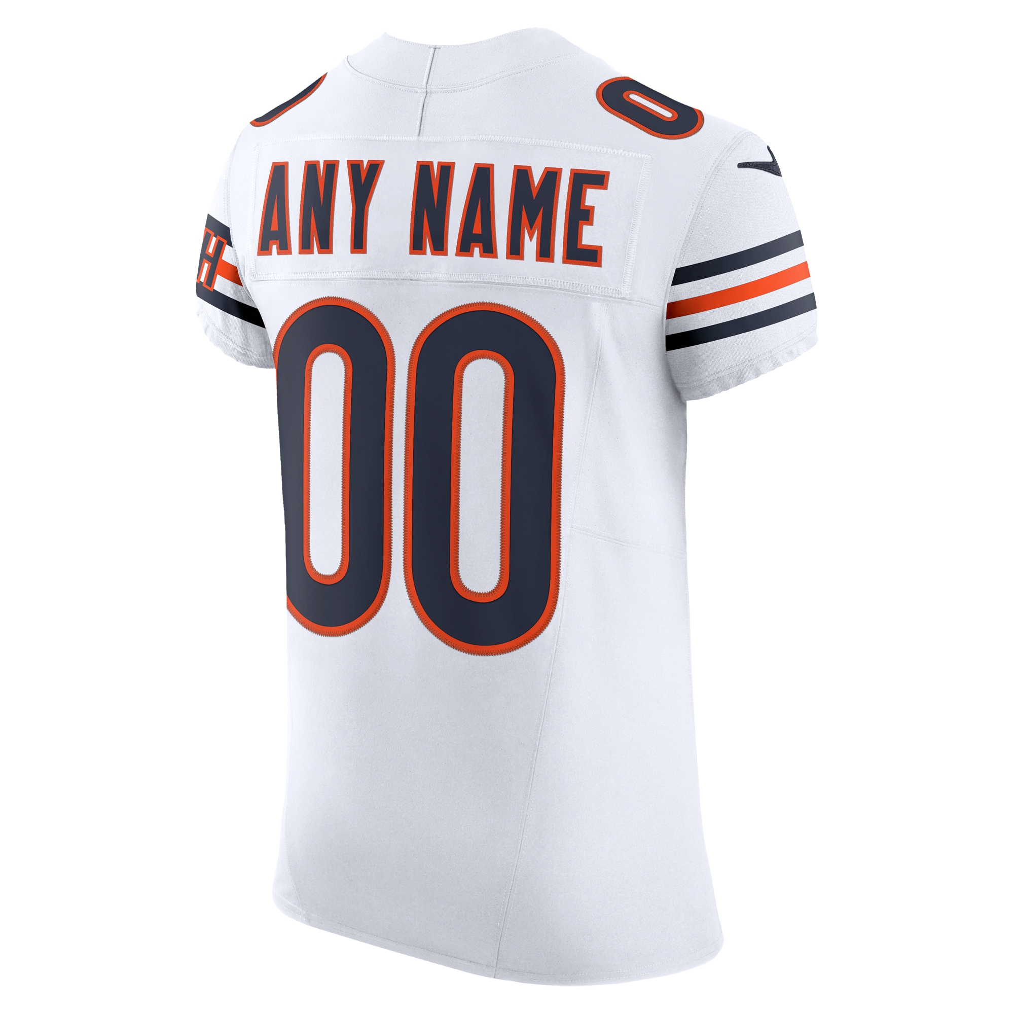 Chicago Bears Nike Vapor F.U.S.E. Elite Custom Jersey – White Clowdercats