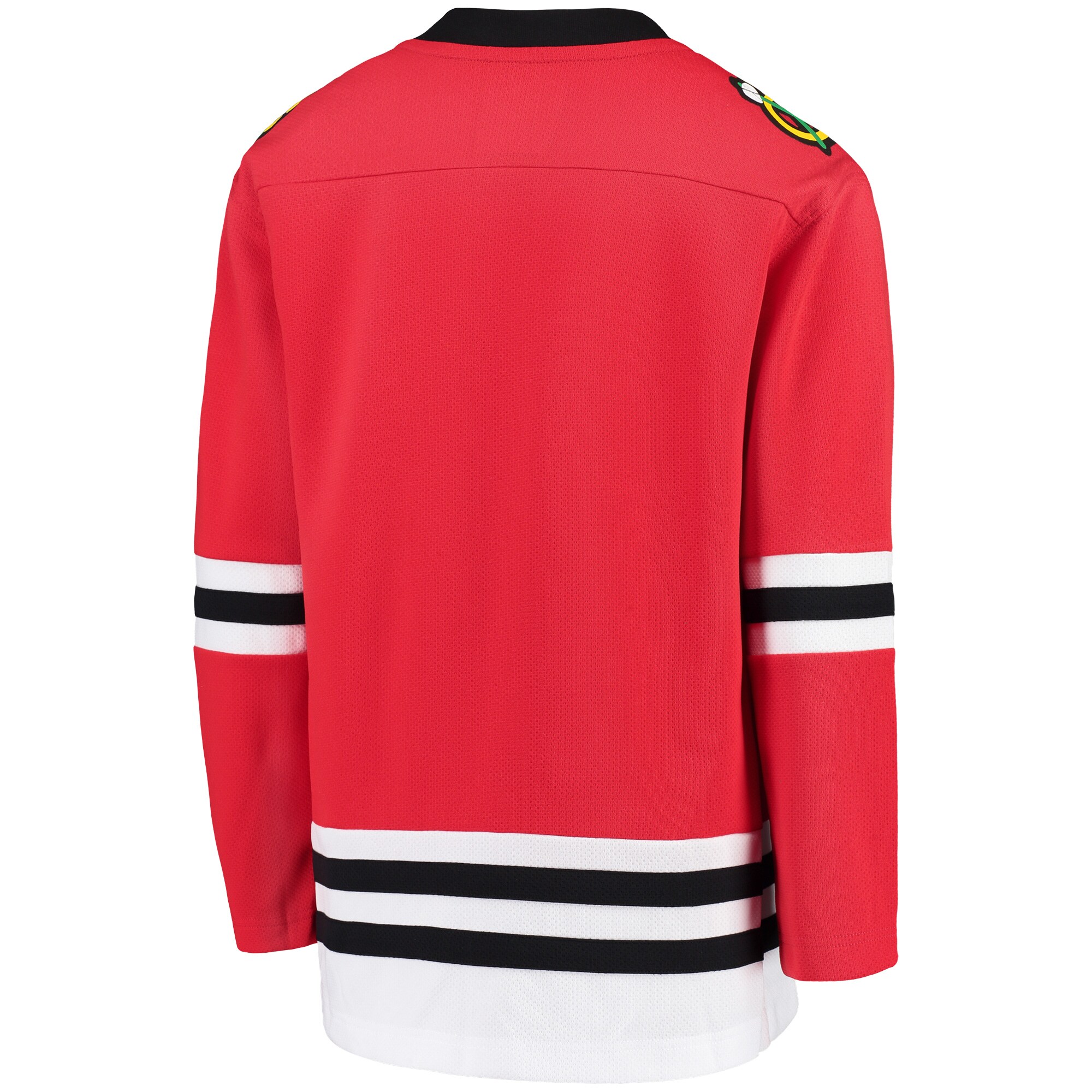Chicago Blackhawks Fanatics Youth Home Replica Blank Jersey – Red Clowdercats