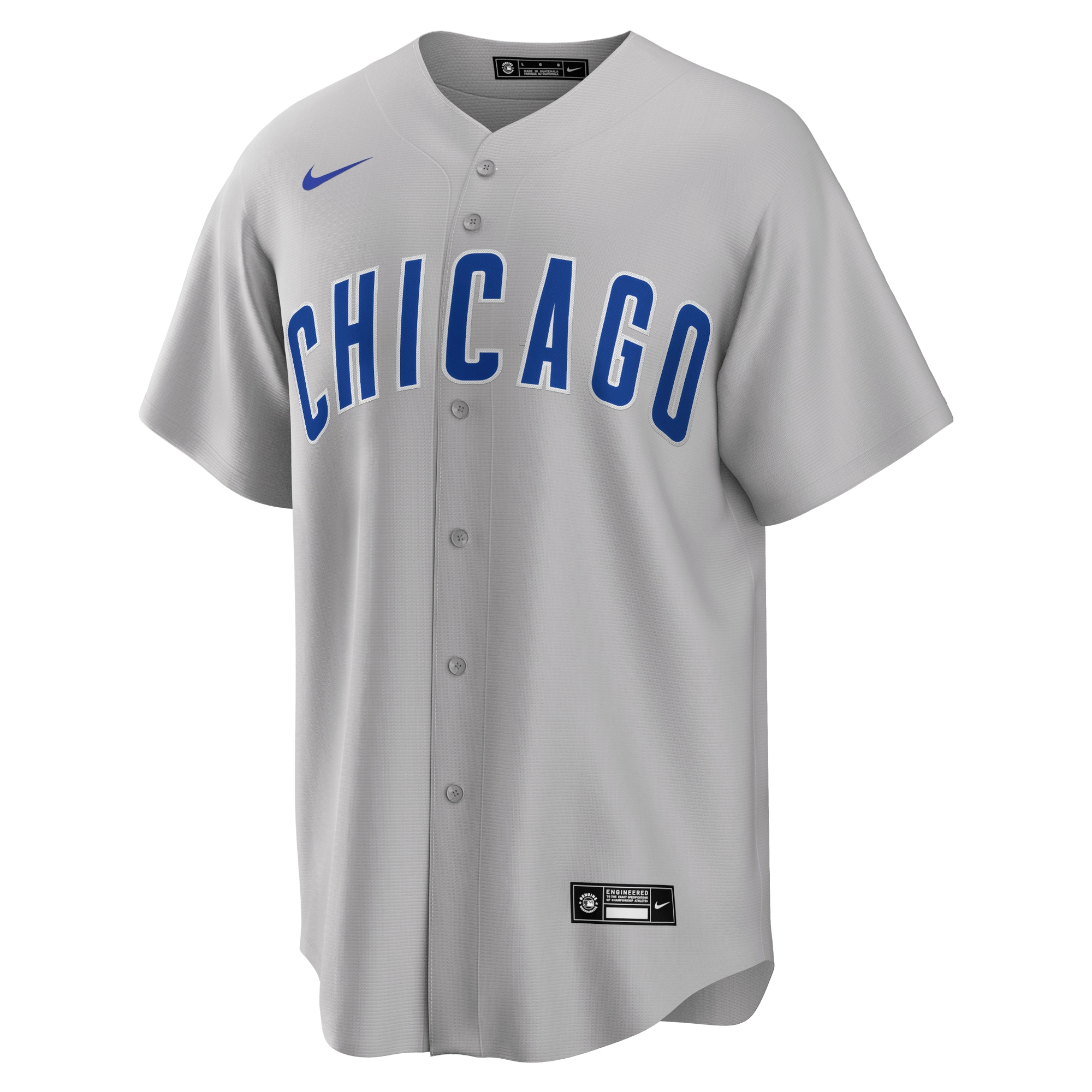 Chicago Cubs Nike Road Replica Team Jersey – Gray