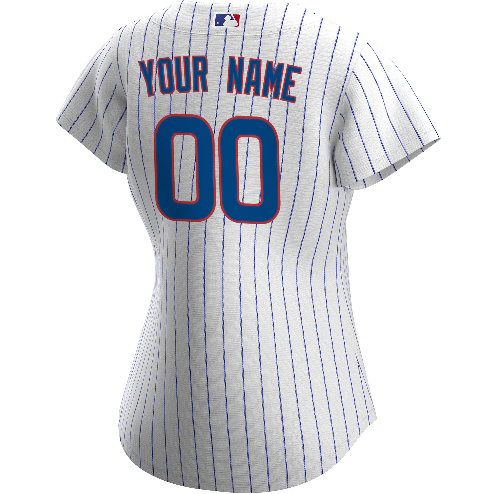 Chicago Cubs Nike Women’s Home Replica Custom Jersey – White