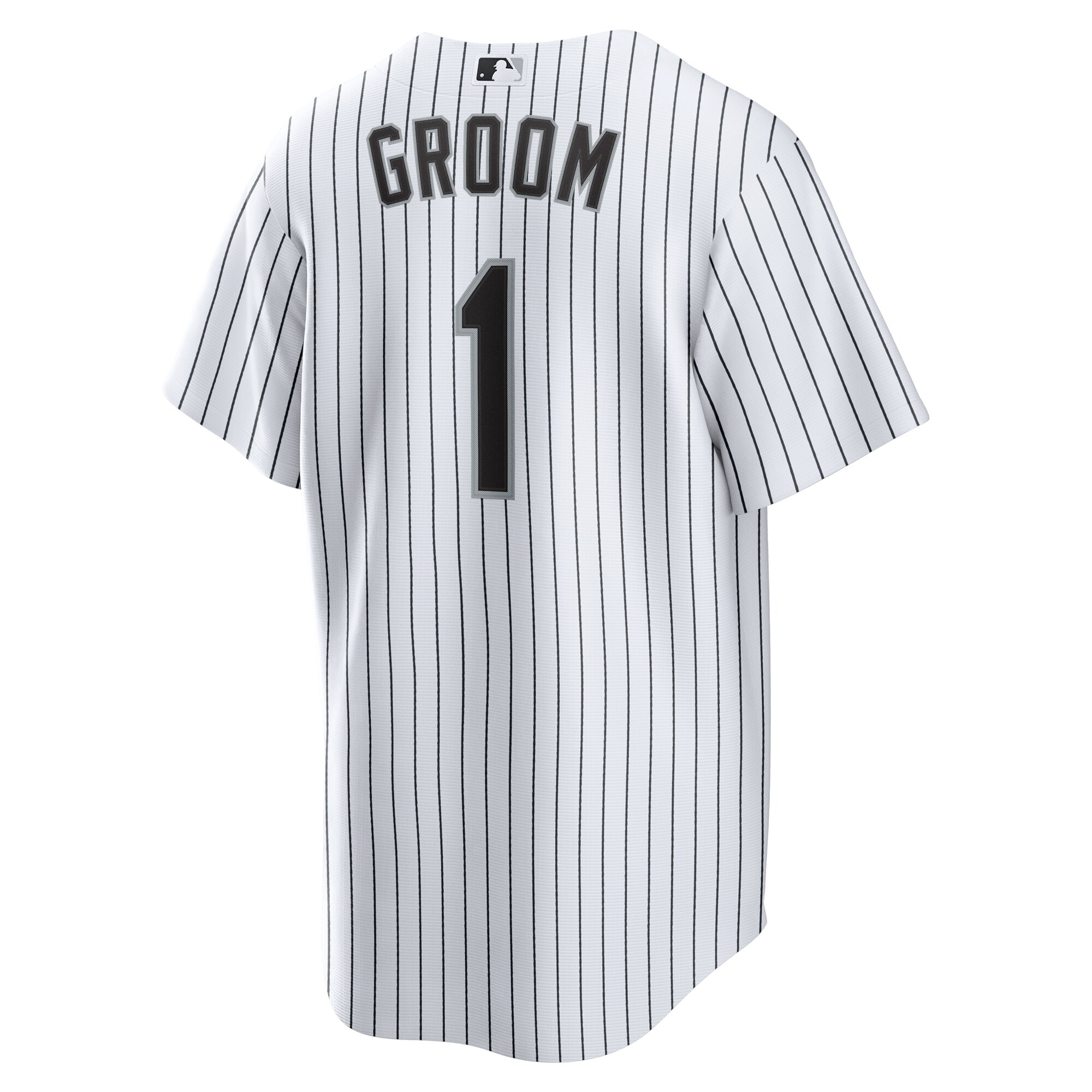 Chicago White Sox Nike #1 Groom Home Replica Jersey – White