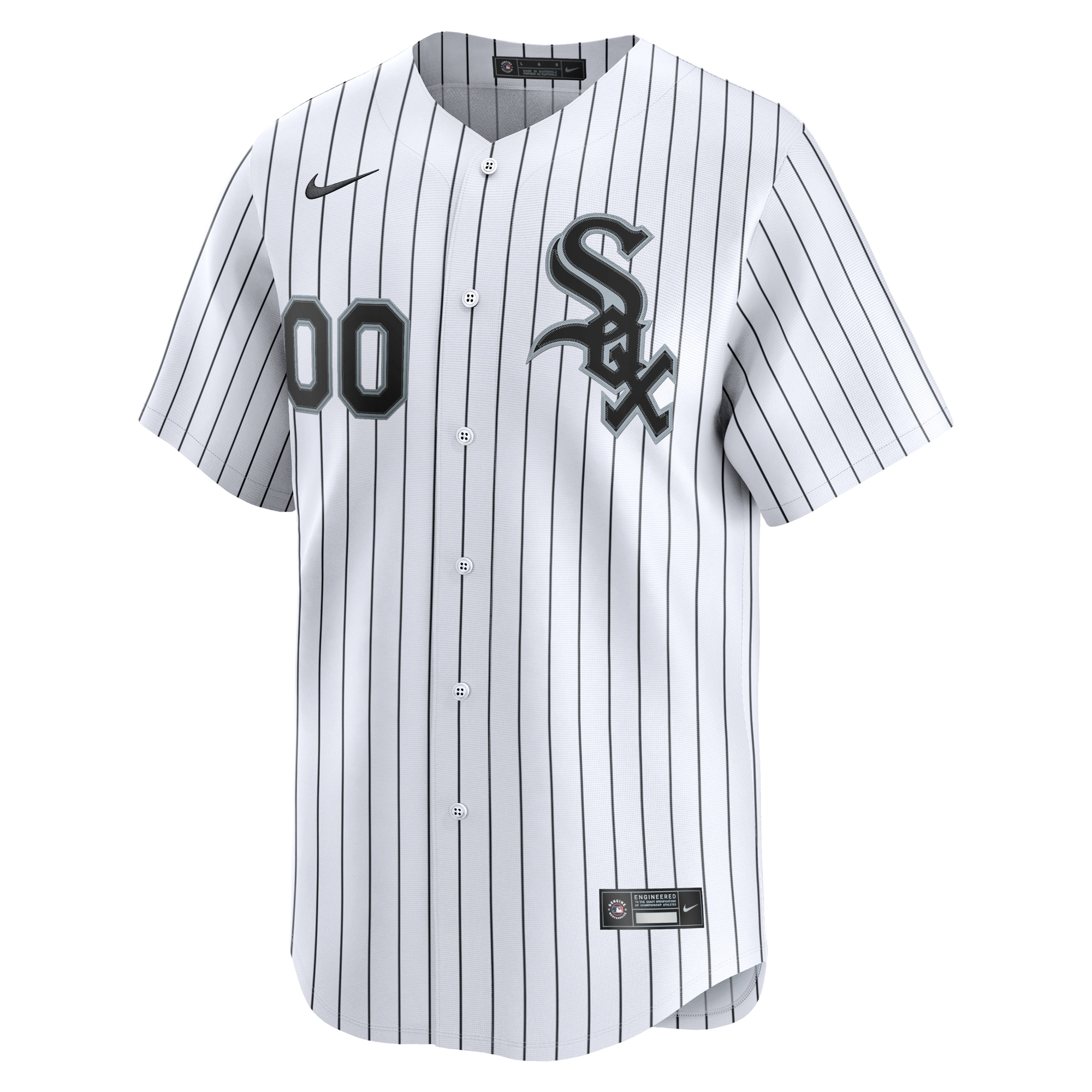 Chicago White Sox Nike Home Limited Custom Jersey – White
