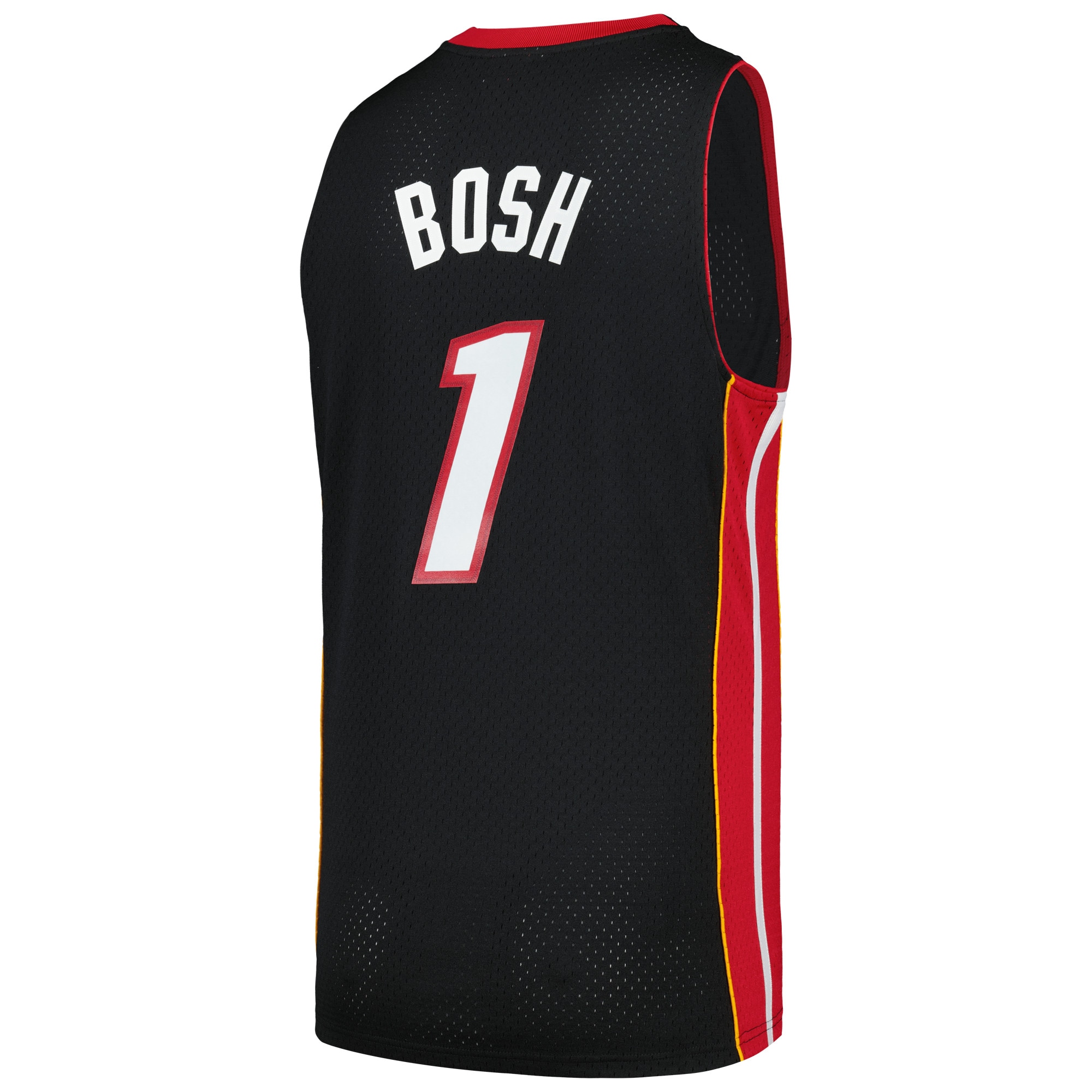Chris Bosh Miami Heat Mitchell & Ness 2012/13 Hardwood Classics Swingman Jersey – Black Clowdercats