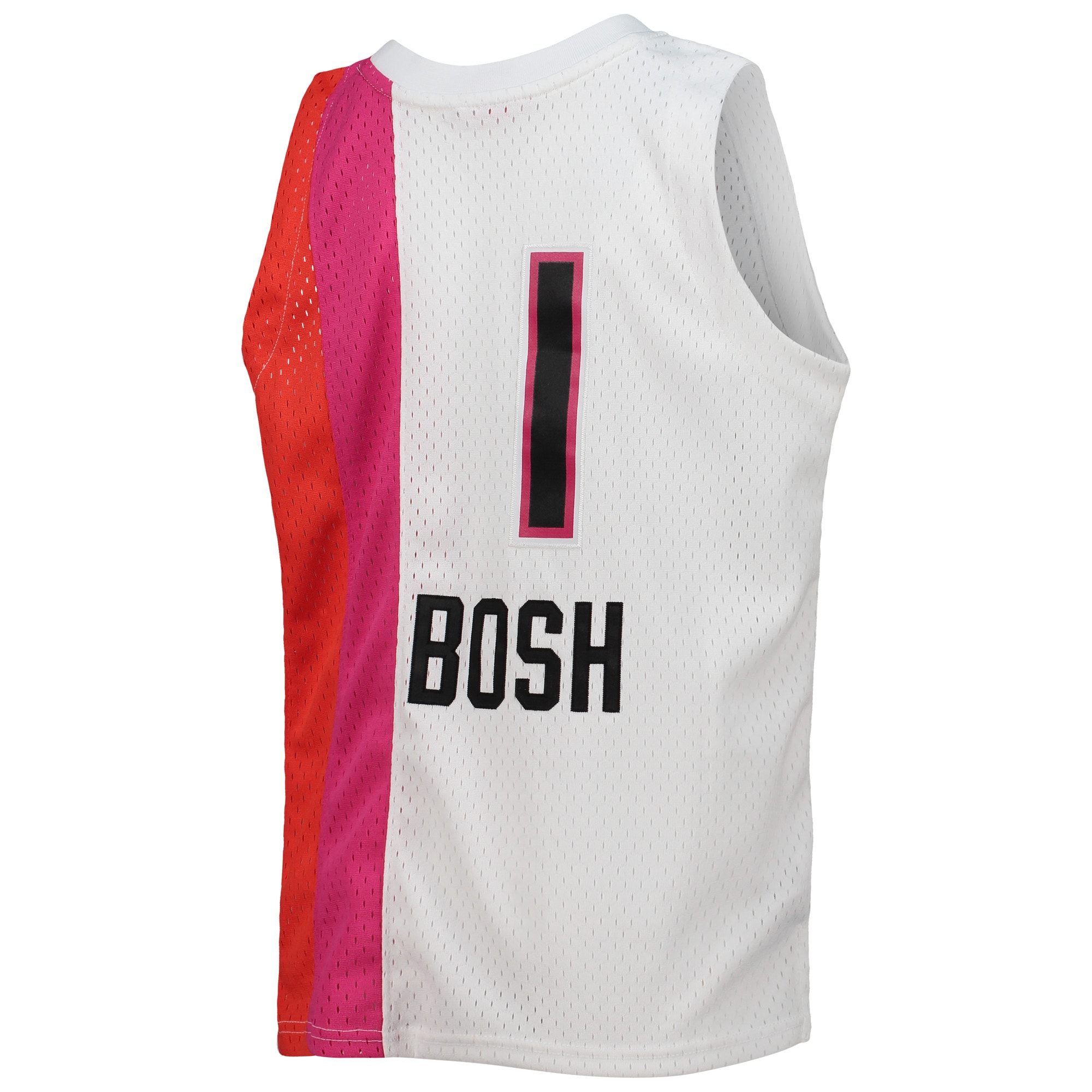 Chris Bosh Miami Heat Mitchell & Ness Youth 2011/12 Hardwood Classics Swingman Jersey – White Clowdercats