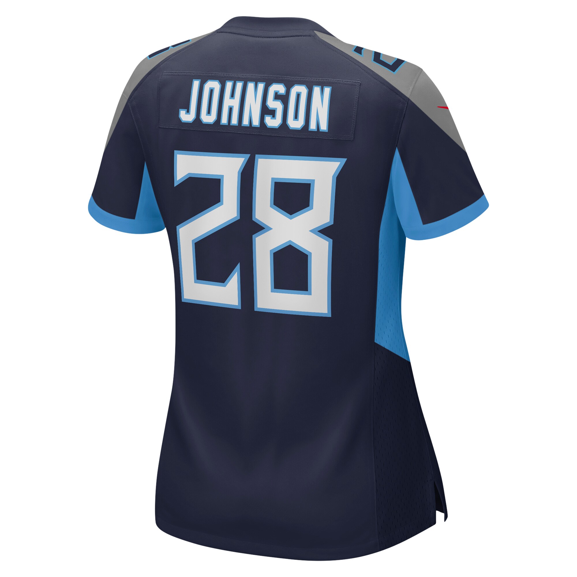 Chris Johnson Tennessee Titans Women’s Nike Retired Player Game Jersey – Navy Clowdercats