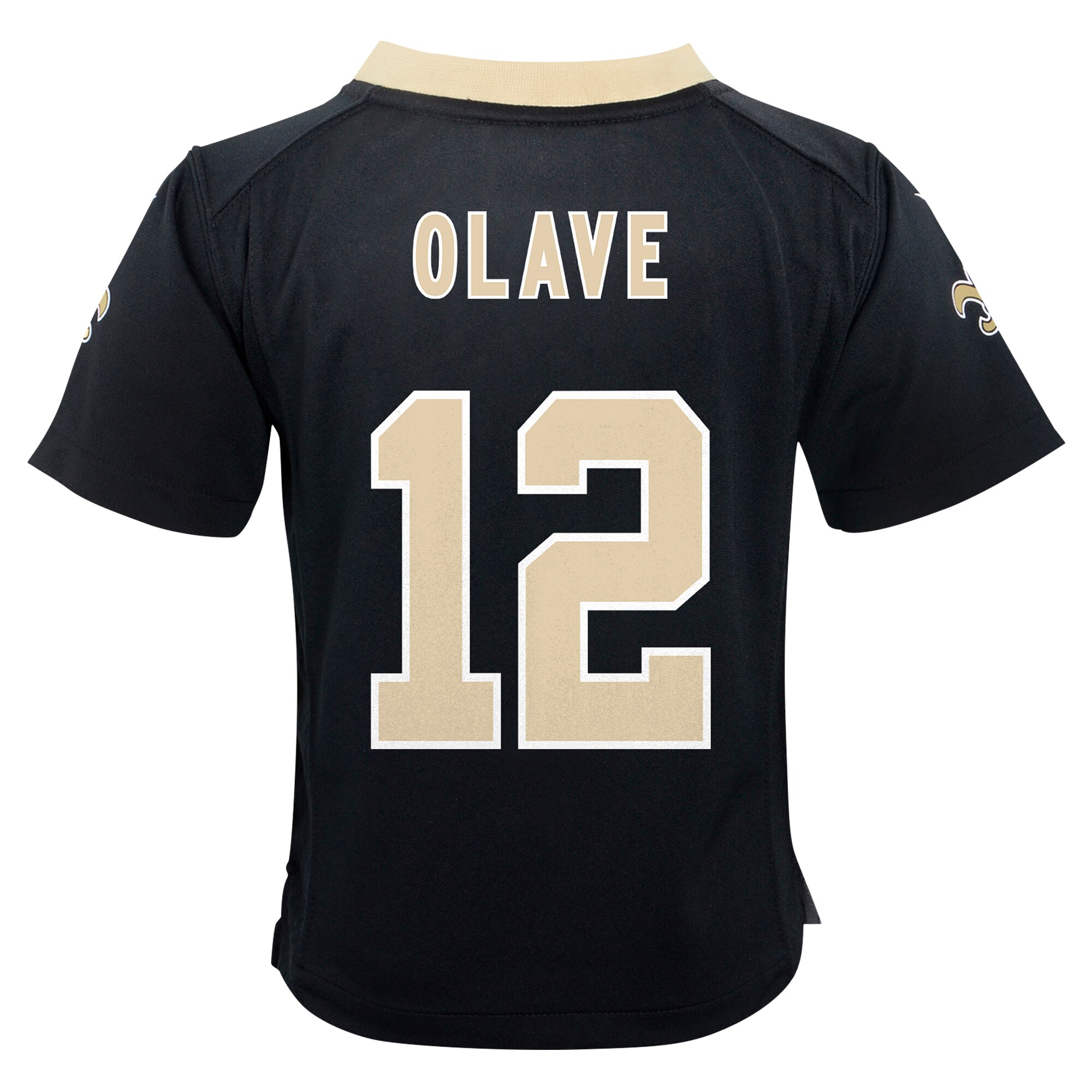 Chris Olave New Orleans Saints Nike Preschool Player Game Jersey – Black Clowdercats