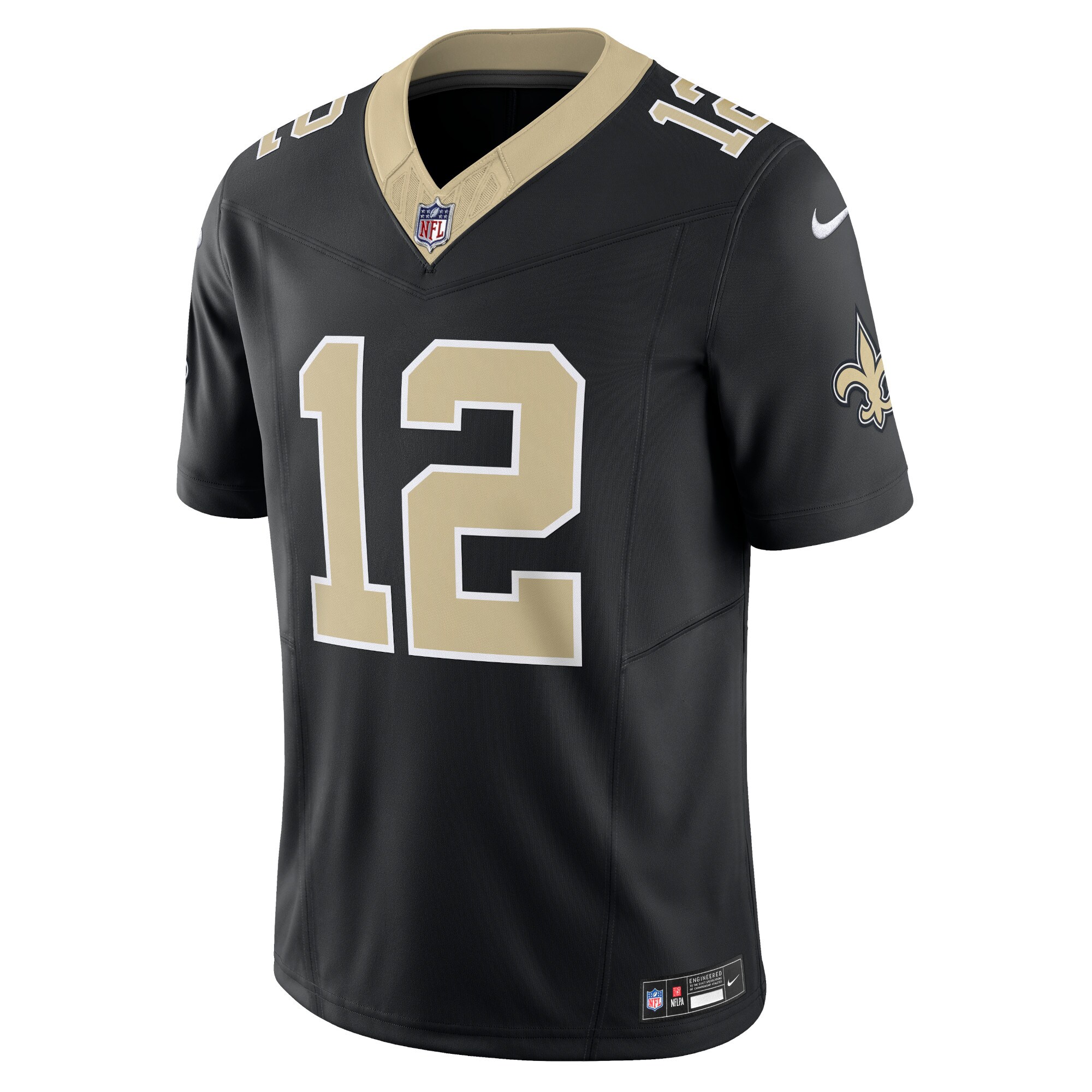 Chris Olave New Orleans Saints Nike Vapor F.U.S.E. Limited Jersey – Black Clowdercats