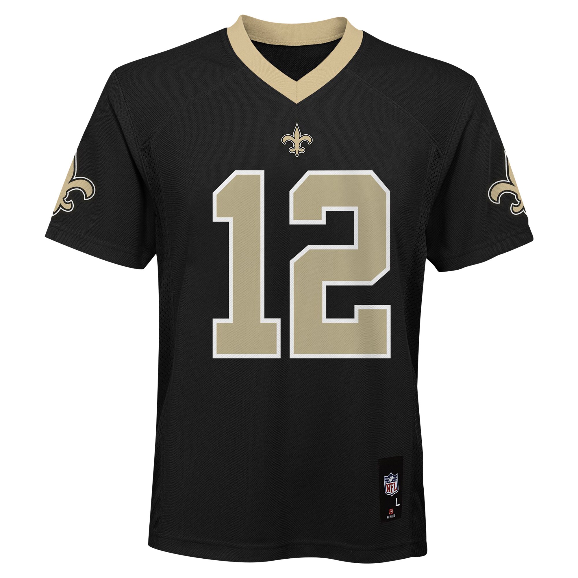 Chris Olave New Orleans Saints Youth Replica Player Jersey – Black Clowdercats