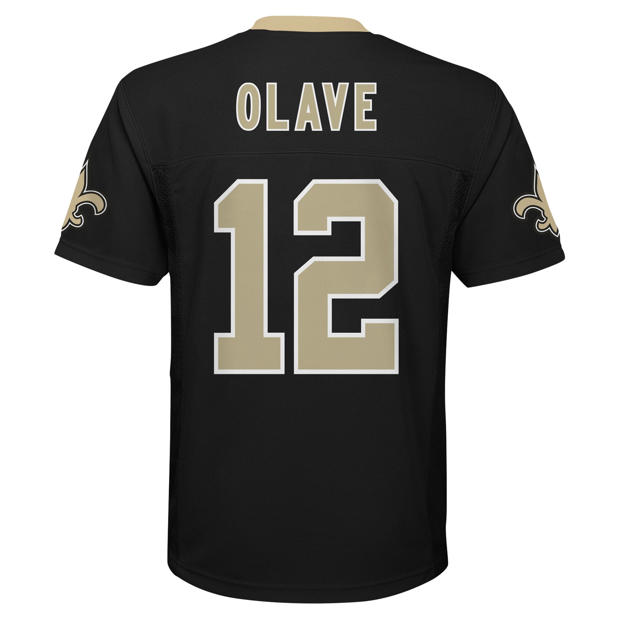 Chris Olave New Orleans Saints Youth Replica Player Jersey – Black Clowdercats
