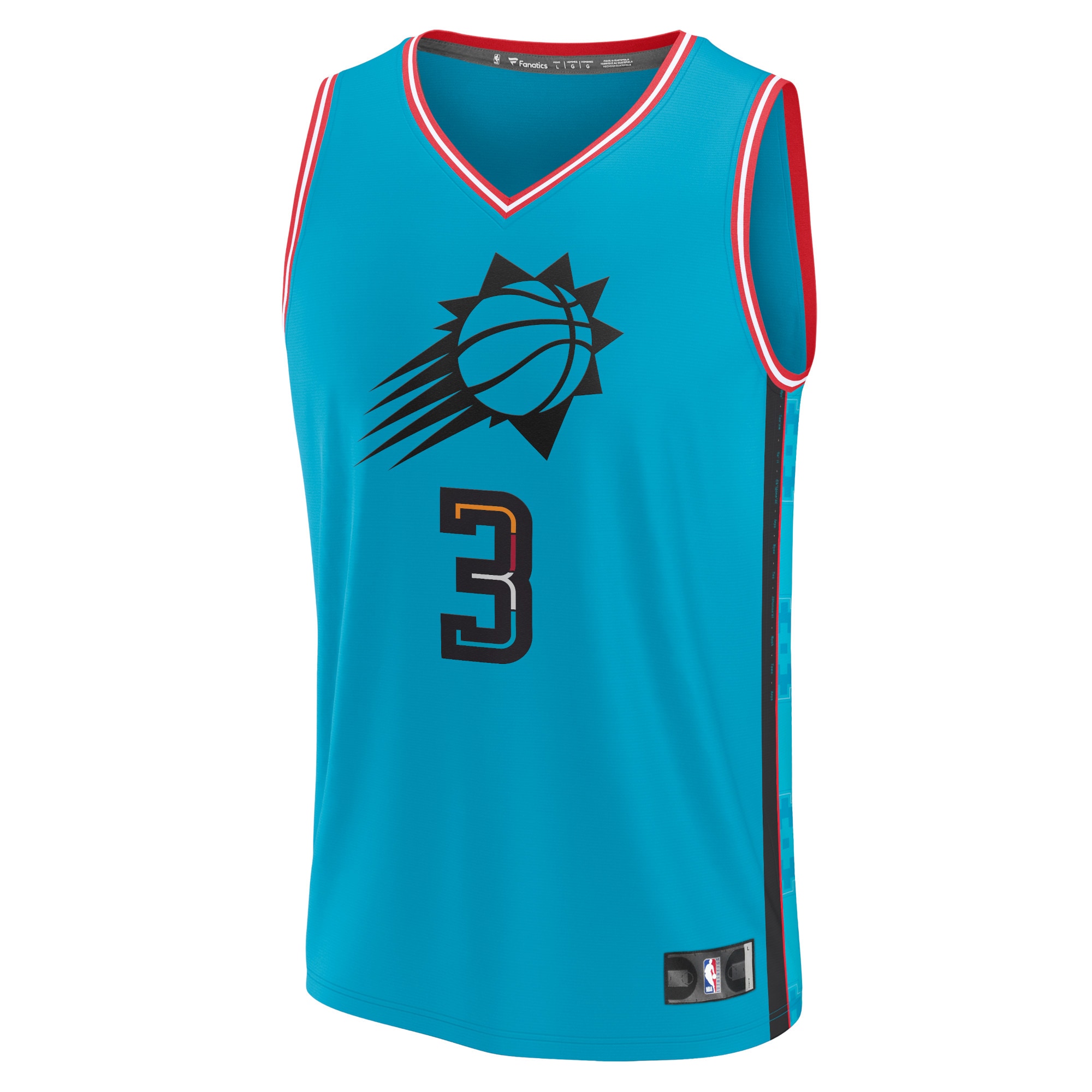 Chris Paul Phoenix Suns Fanatics Fastbreak Jersey – City Edition – Teal Clowdercats
