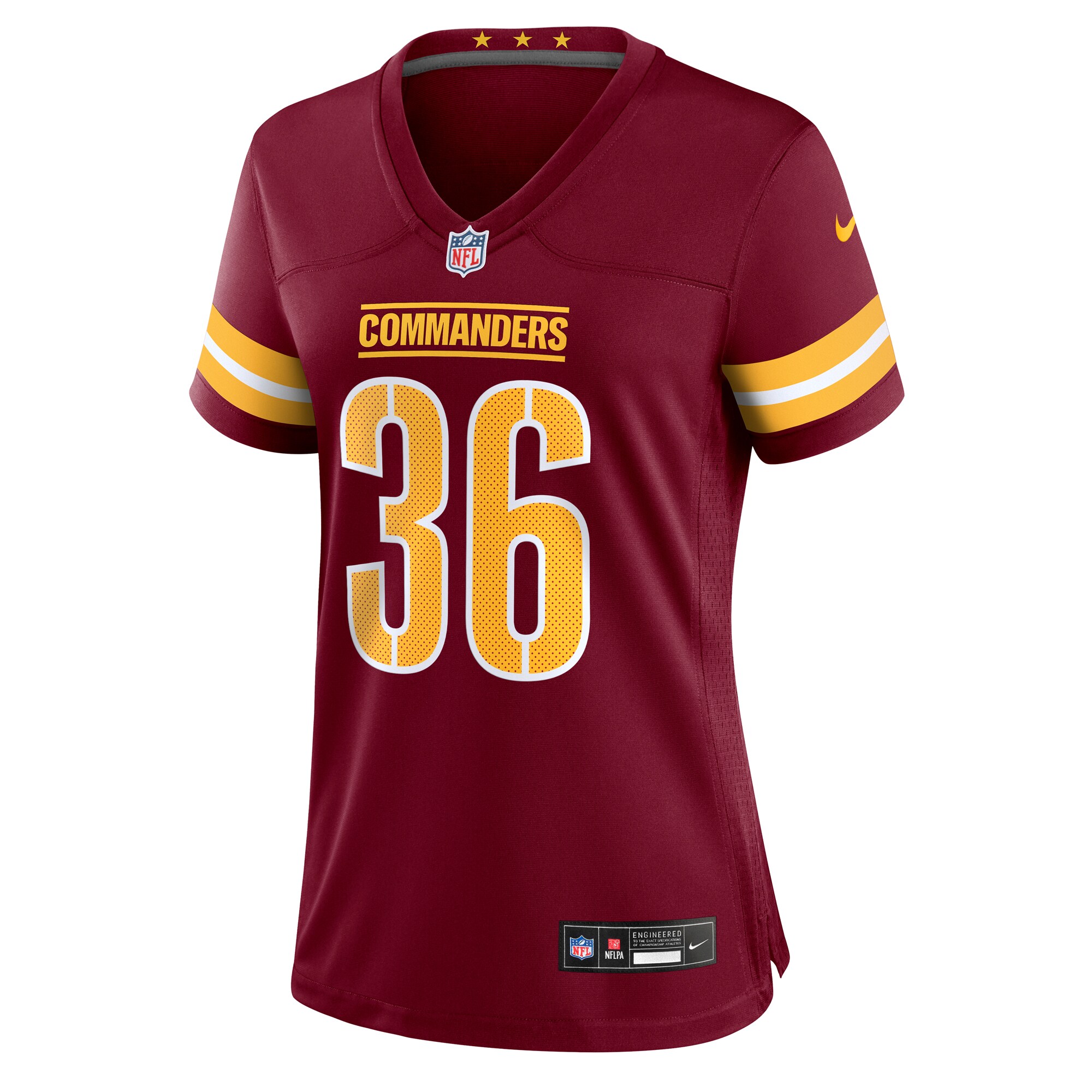 Chris Rodriguez Jr. Washington Commanders Nike Women’s Team Game Jersey – Burgundy Clowdercats