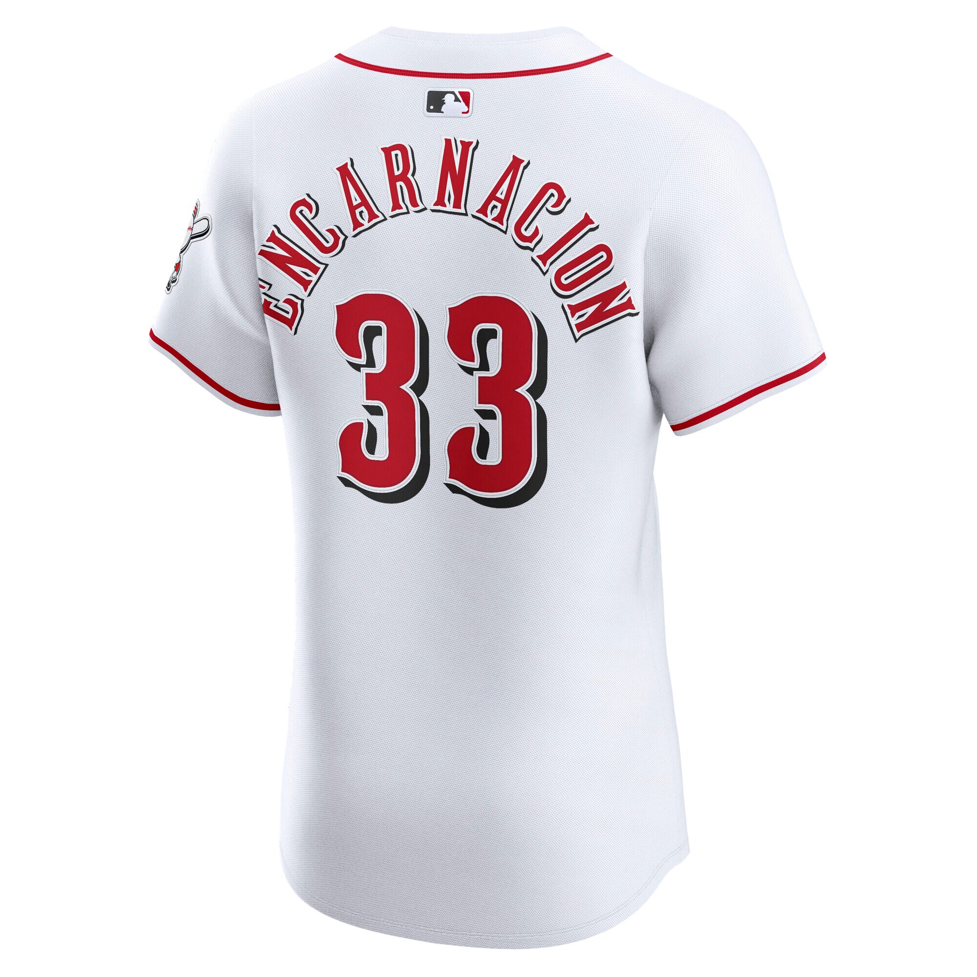 Christian Encarnacion-Strand Cincinnati Reds Nike Home Elite Jersey – White