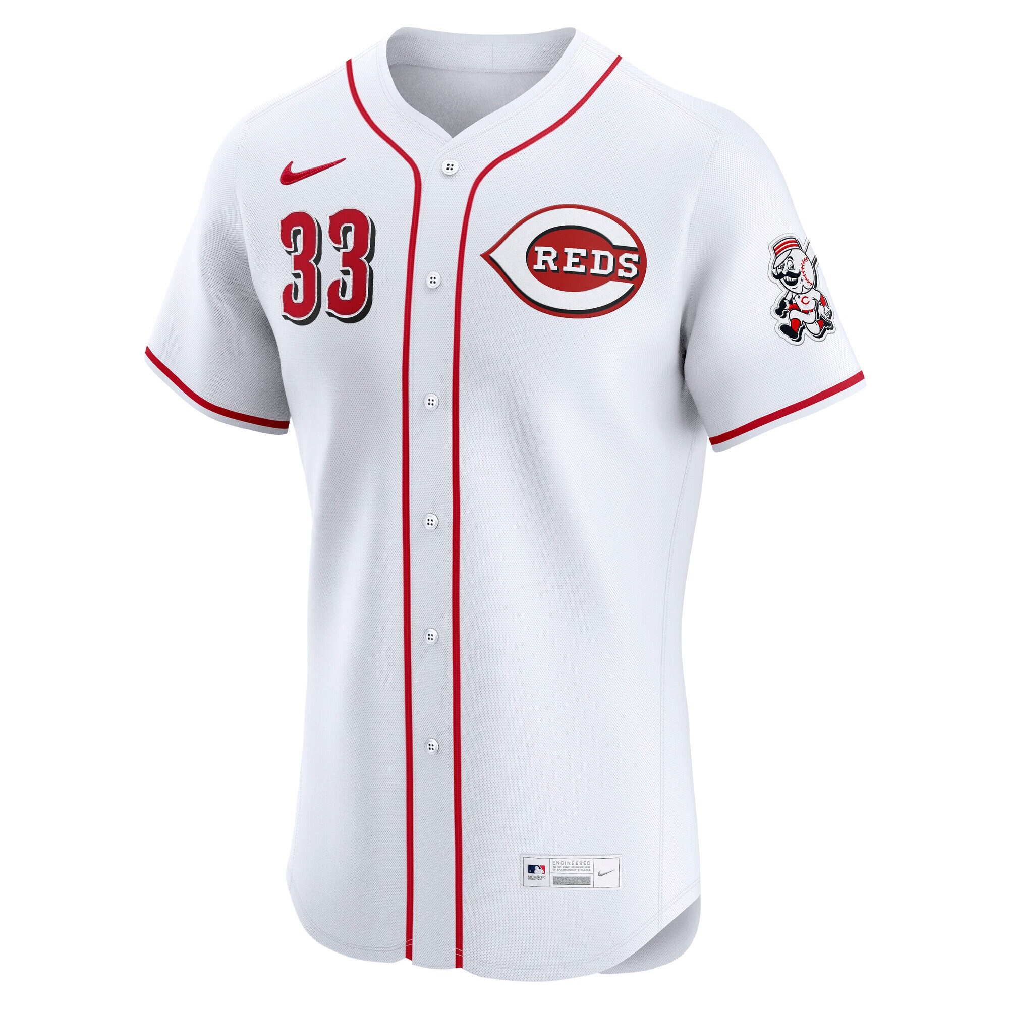 Christian Encarnacion-Strand Cincinnati Reds Nike Home Elite Jersey – White