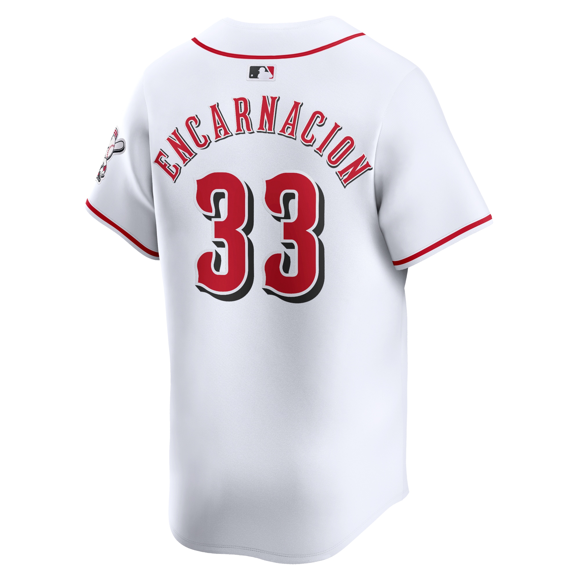 Christian Encarnacion-Strand Cincinnati Reds Nike Home Limited Player Jersey – White